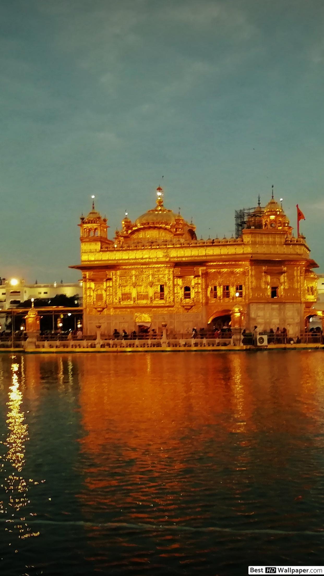 1242x2208 Golden Temple HD Wallpaper 1366x768 HD Wallpaper