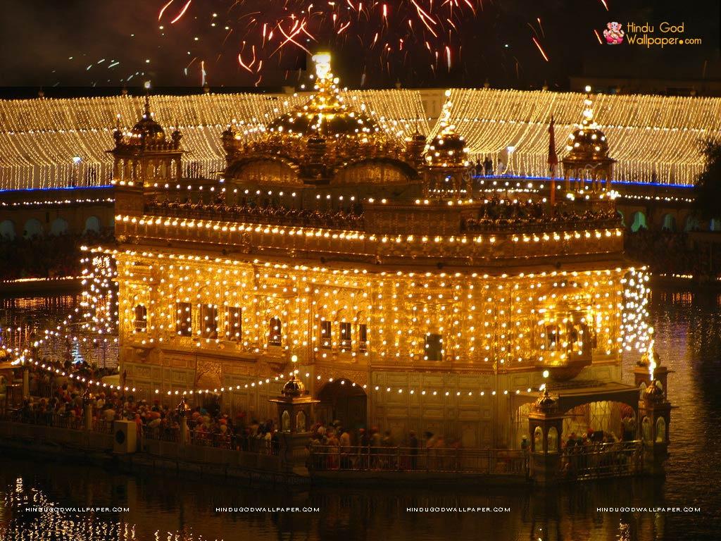 1024x768 Golden Temple HD Wallpaper Full Size Free Download