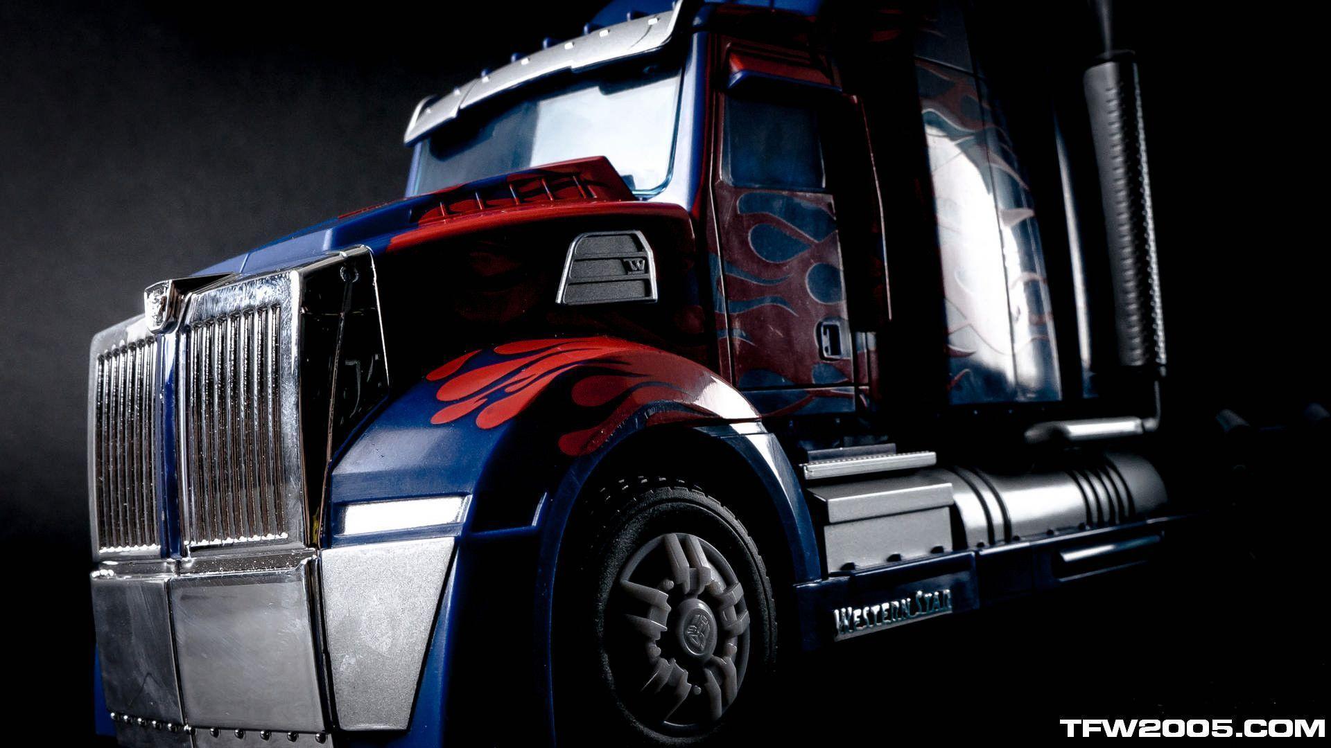 1920x1080 Optimus Prime Truck Wallpaper