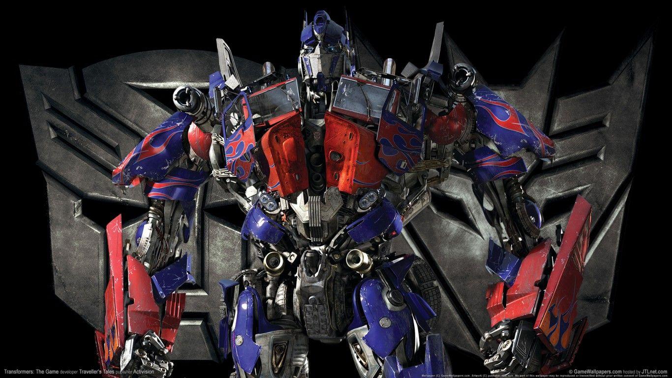1366x768 ScreenBeauty. Transformers Optimus Prime