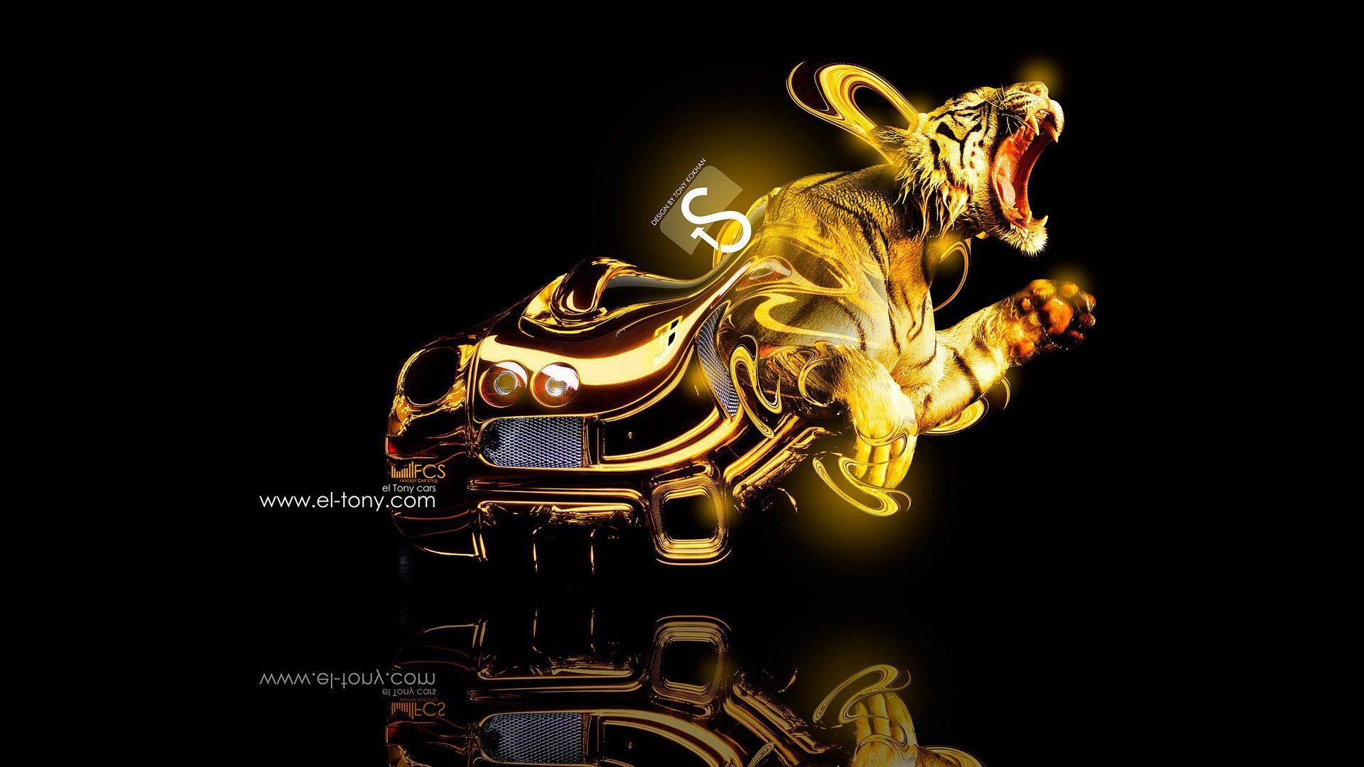 1920x1080 Wallpaper Golden Bugatti Car Wallpaper Site