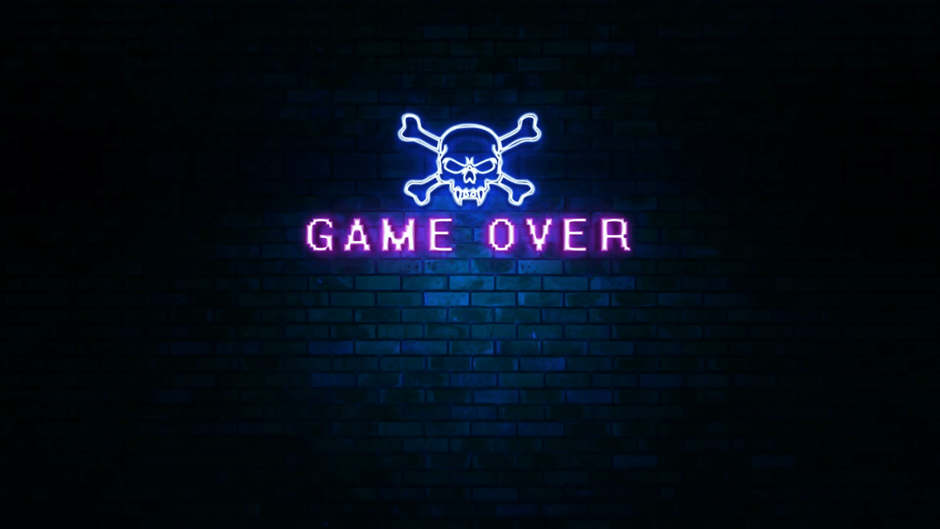 1920x1080 Neon Sign Wallpaper Free Neon Sign Background 2020. Blue neon lights, Glitch wallpaper, Neon light signs