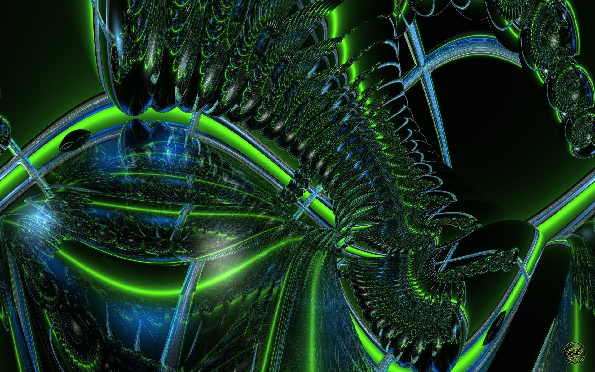 1920x1200 Immersion, Structure, Shape, Light, Neon wallpaper. Abstract. Tokkoro.com Amazing HD Wallpaper