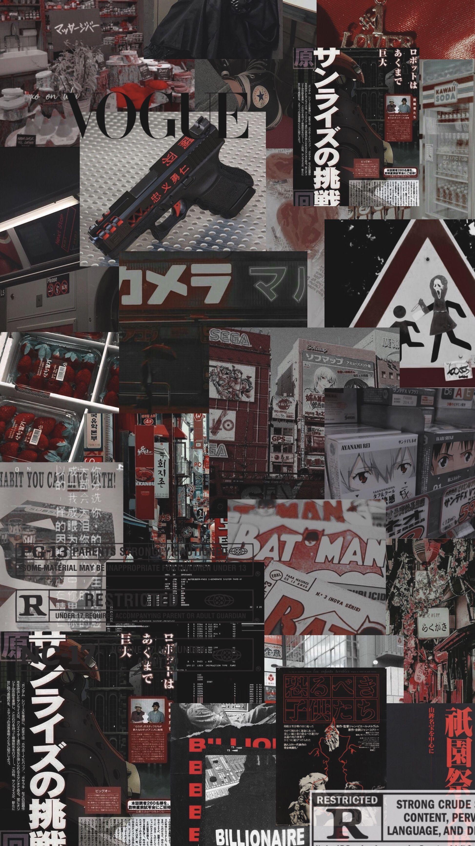 1947x3464 red and black grunge aesthetic iphone lockscreen wallpaper. Foto abstrak, Gambar kota, Fotografi abstrak