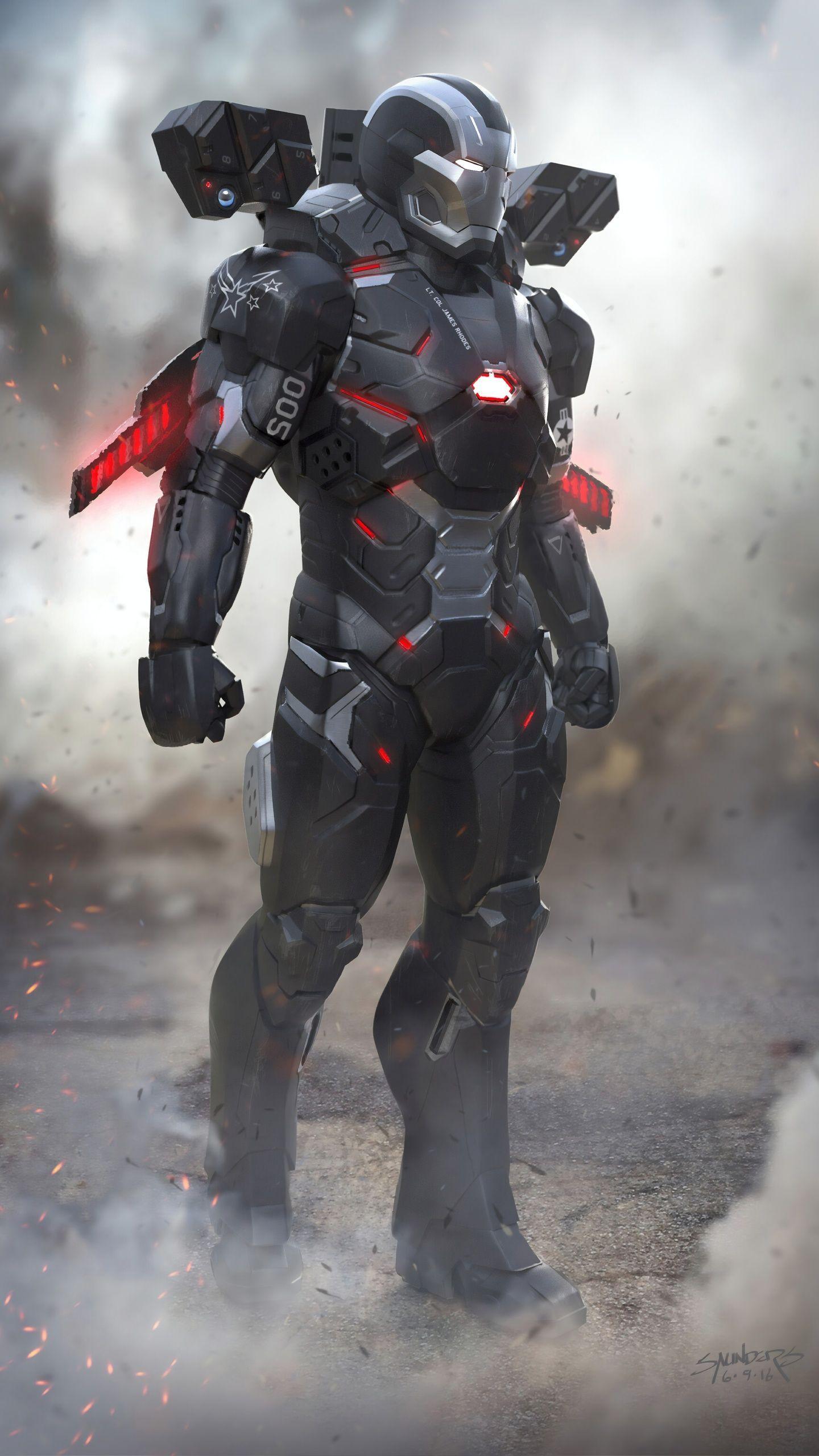 1440x2560 War Machine 4k Wallpaper