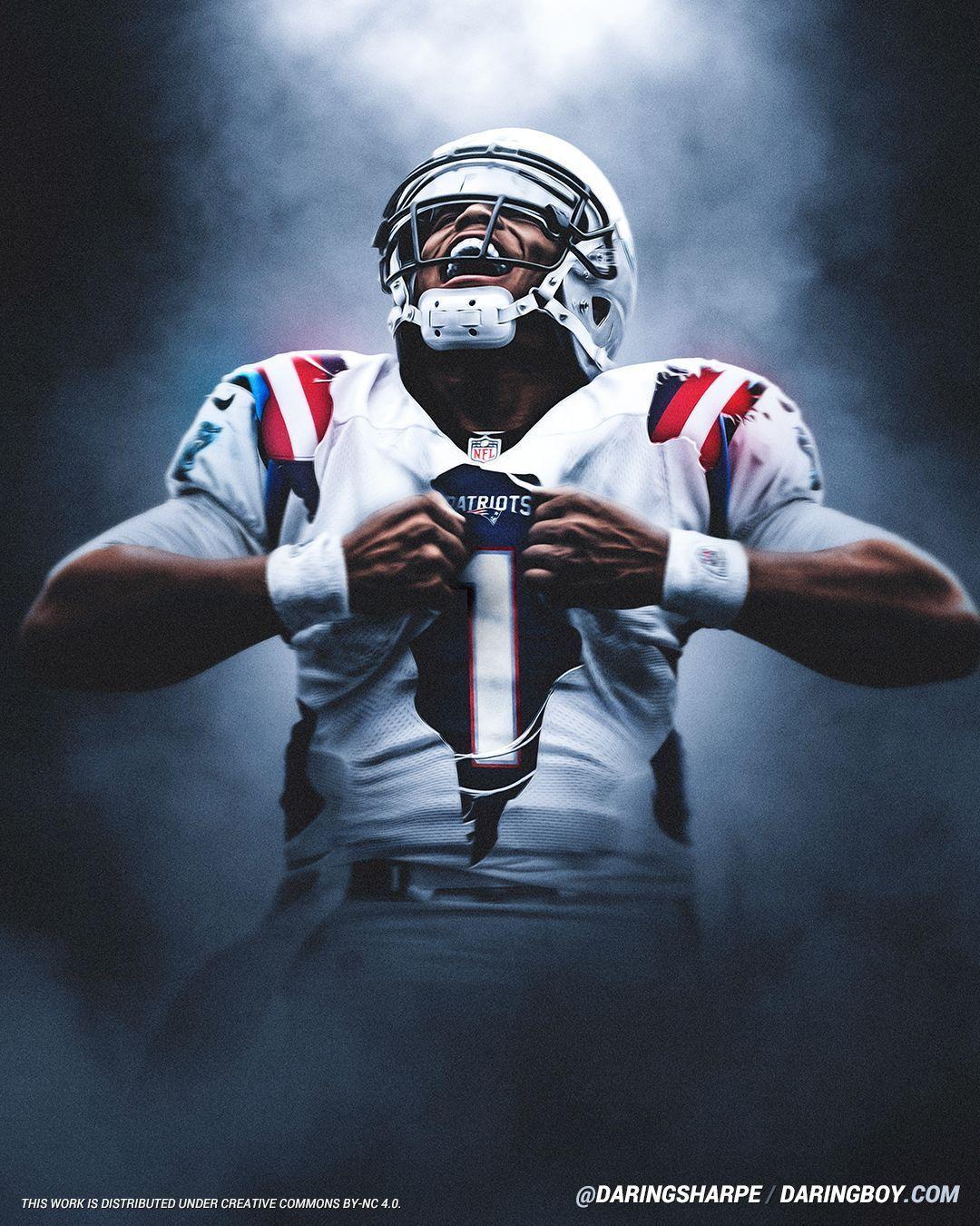 1080x1350 Cam Newton Patriots Wallpaper