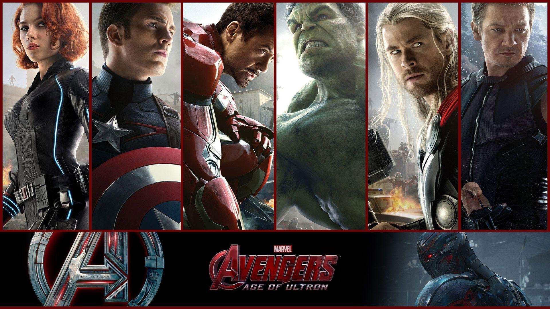 1920x1080 Avengers 2: Age of Ultron 2015 Desktop & iPhone 6 Wallpaper HD. Avengers age, Avengers wallpaper, Avengers