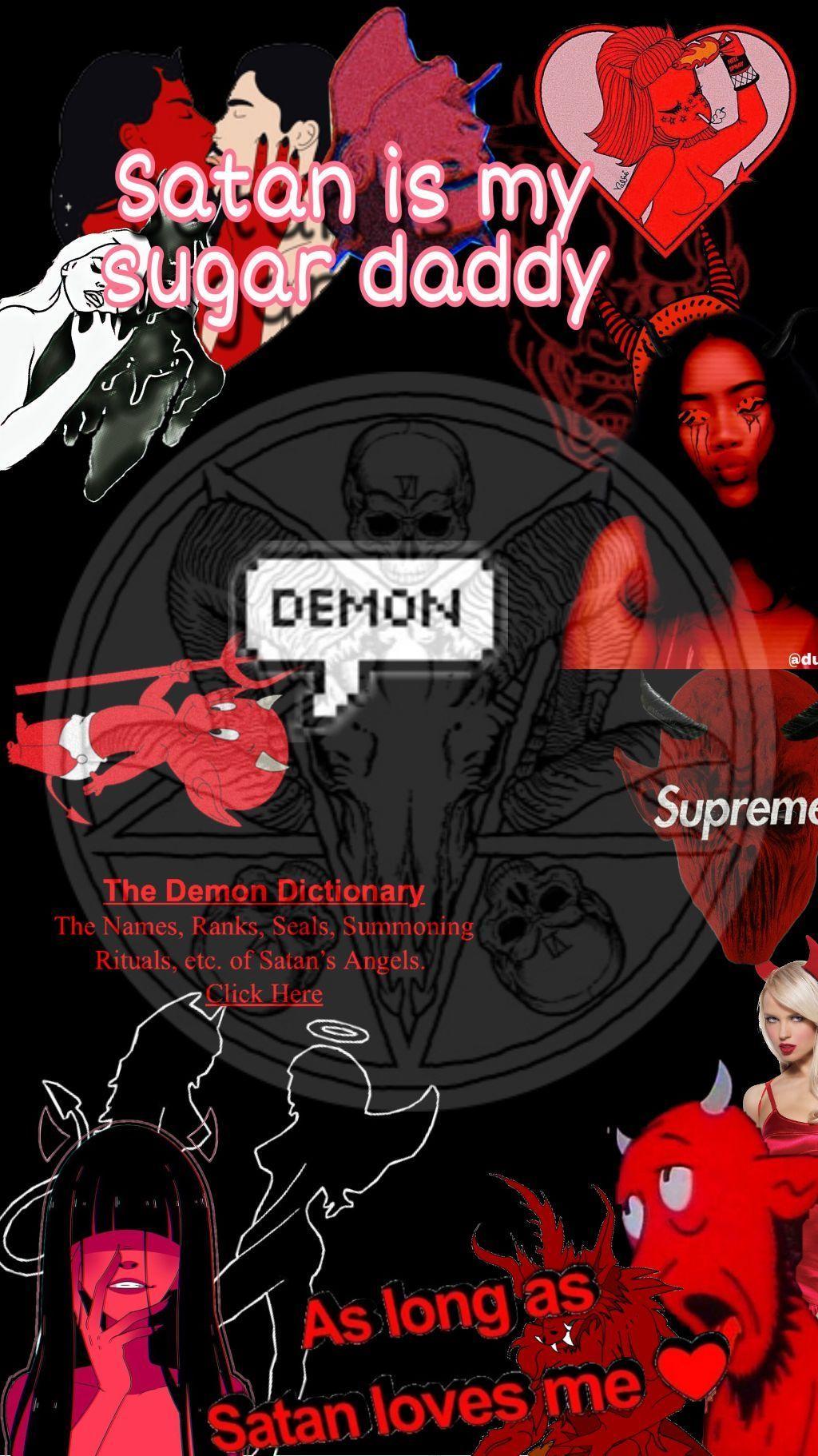 1024x1822 Aesthetic Satan Wallpaper