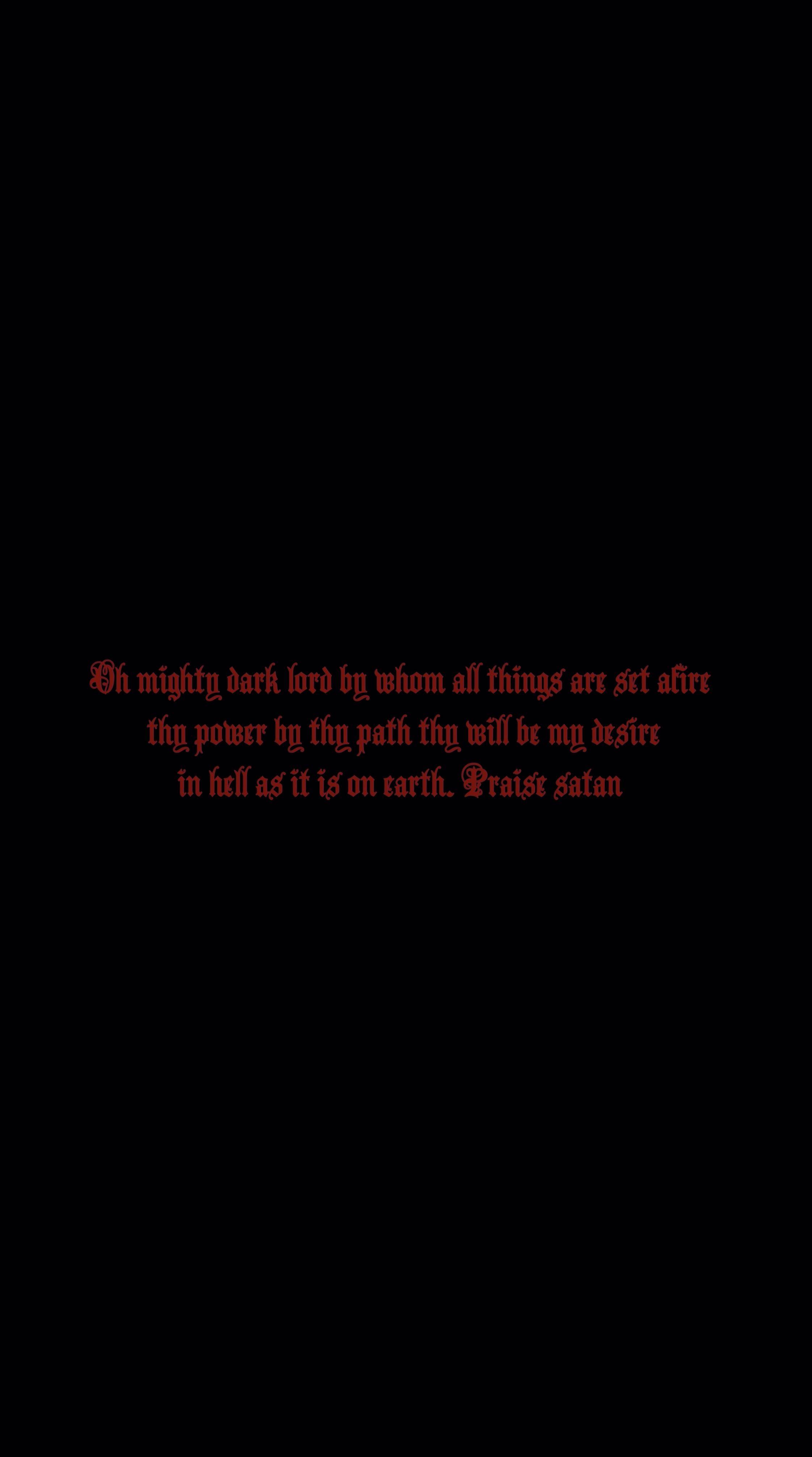 2243x4026 Aesthetic Satan Wallpaper