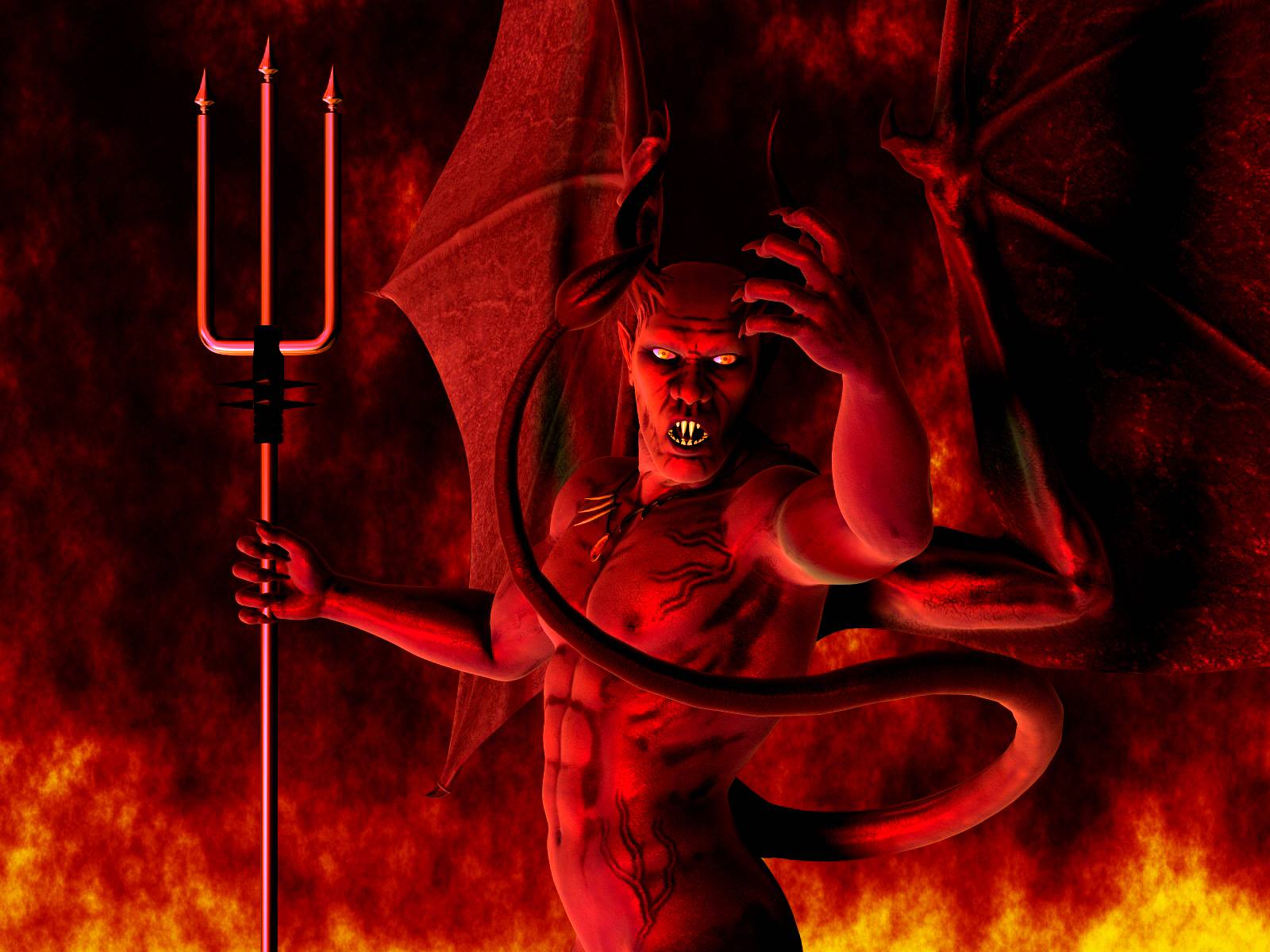 1600x1200 Satan Wallpaper HD