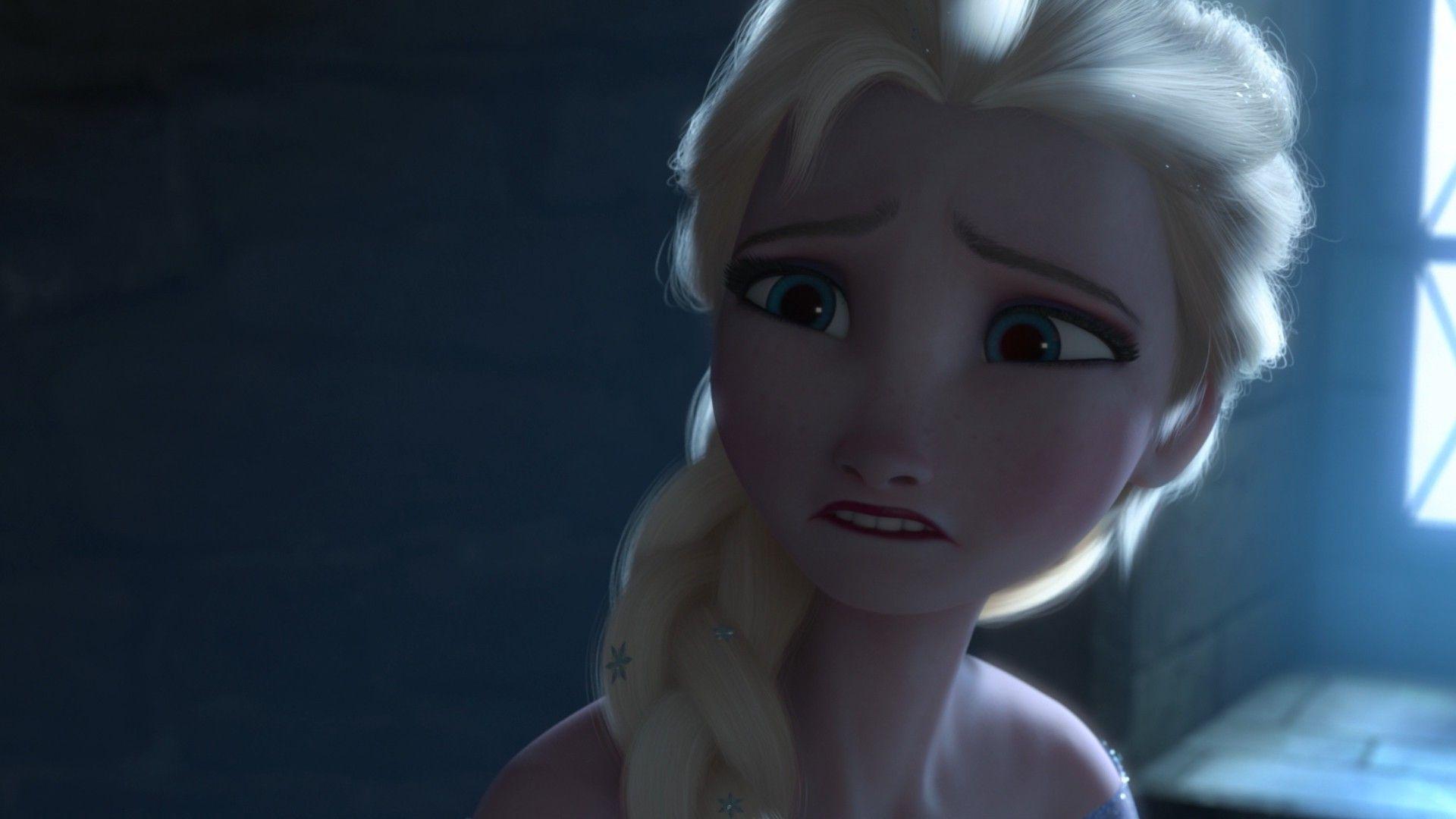 1920x1080 sad, Frozen (movie), Movies, Animated Movies, Princess Elsa Wallpaper HD / Desktop and Mobile Background