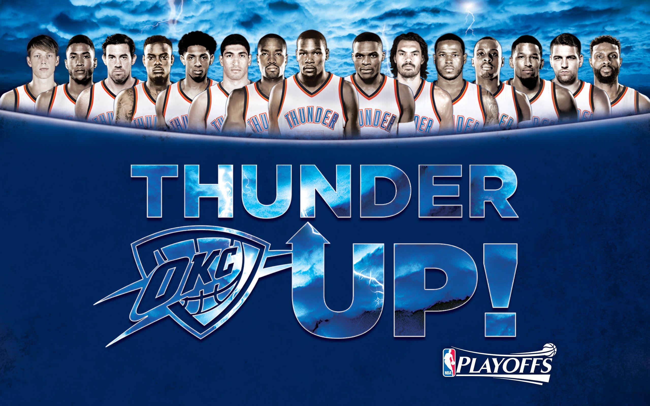 2560x1600 Thunder Playoffs Wallpaper. Oklahoma City Thunder