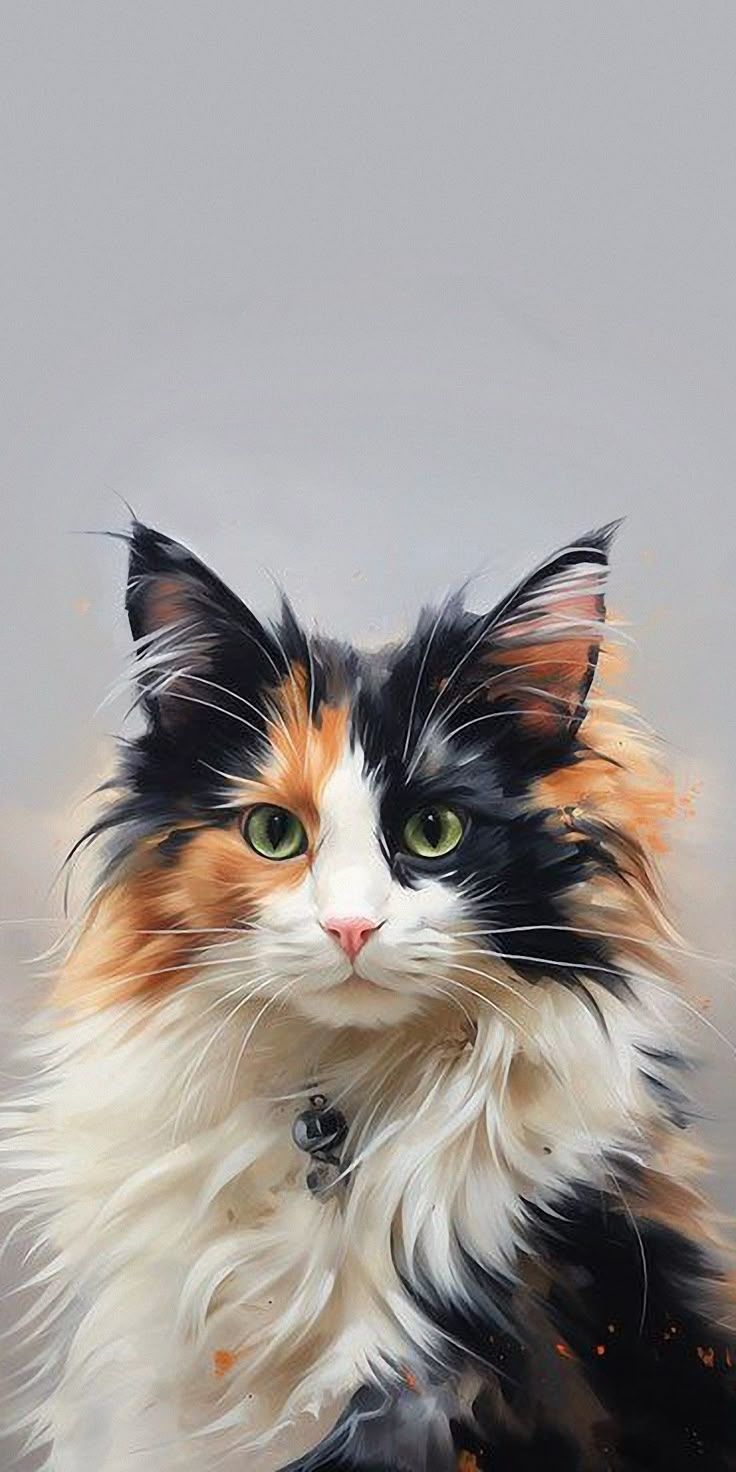 736x1472 cats phone wallpaper