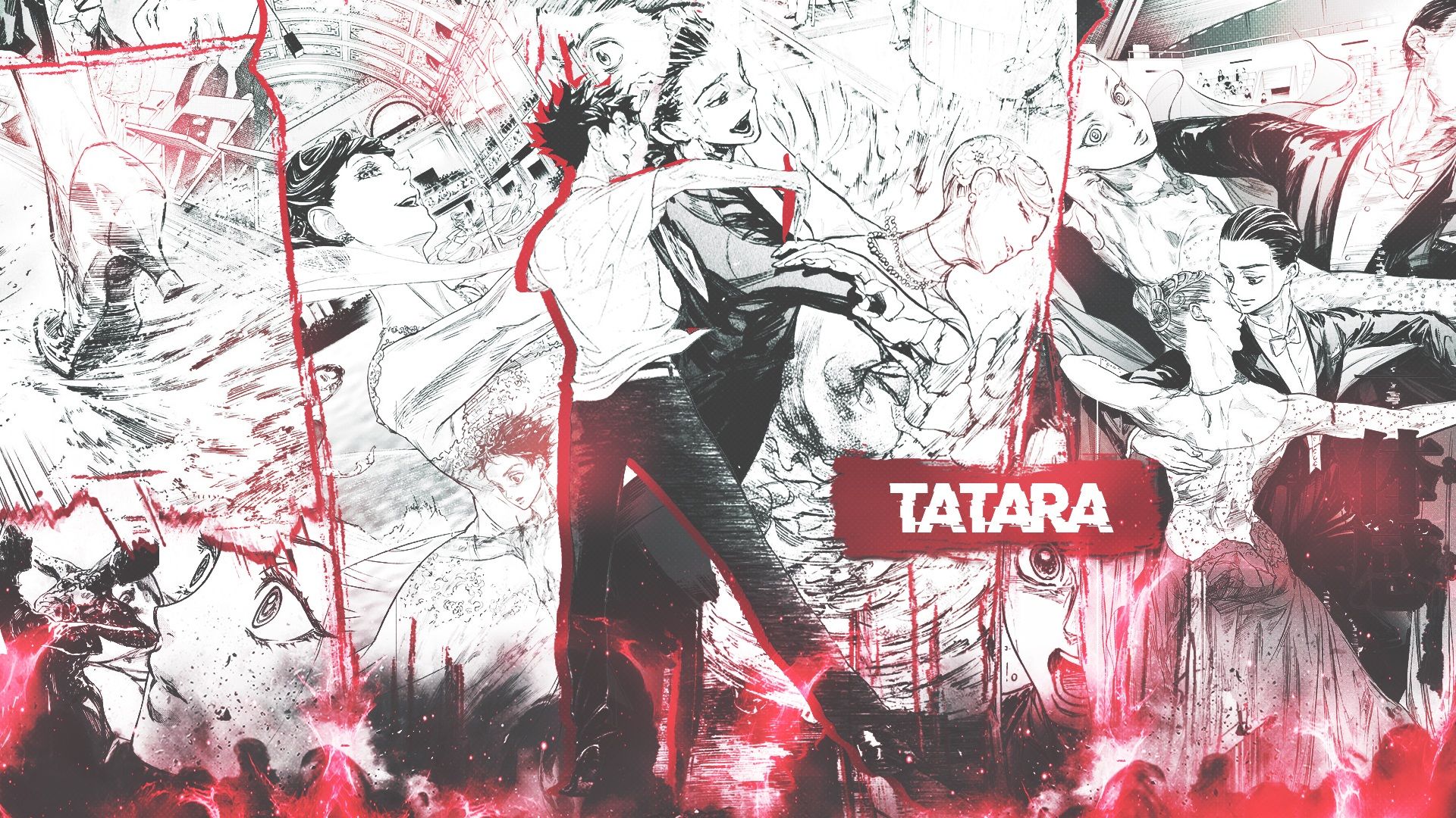 1920x1080 Ballroom Duel: Tatara & Chinatsu (Welcome to the Ballroom HD)