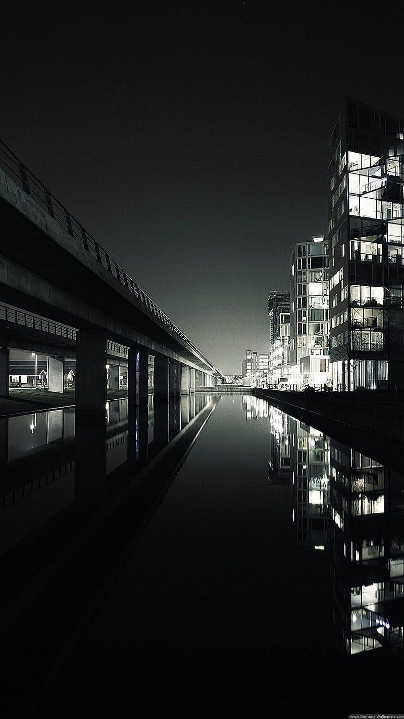 800x1422 Black and White city, dark, HD phone wallpaper