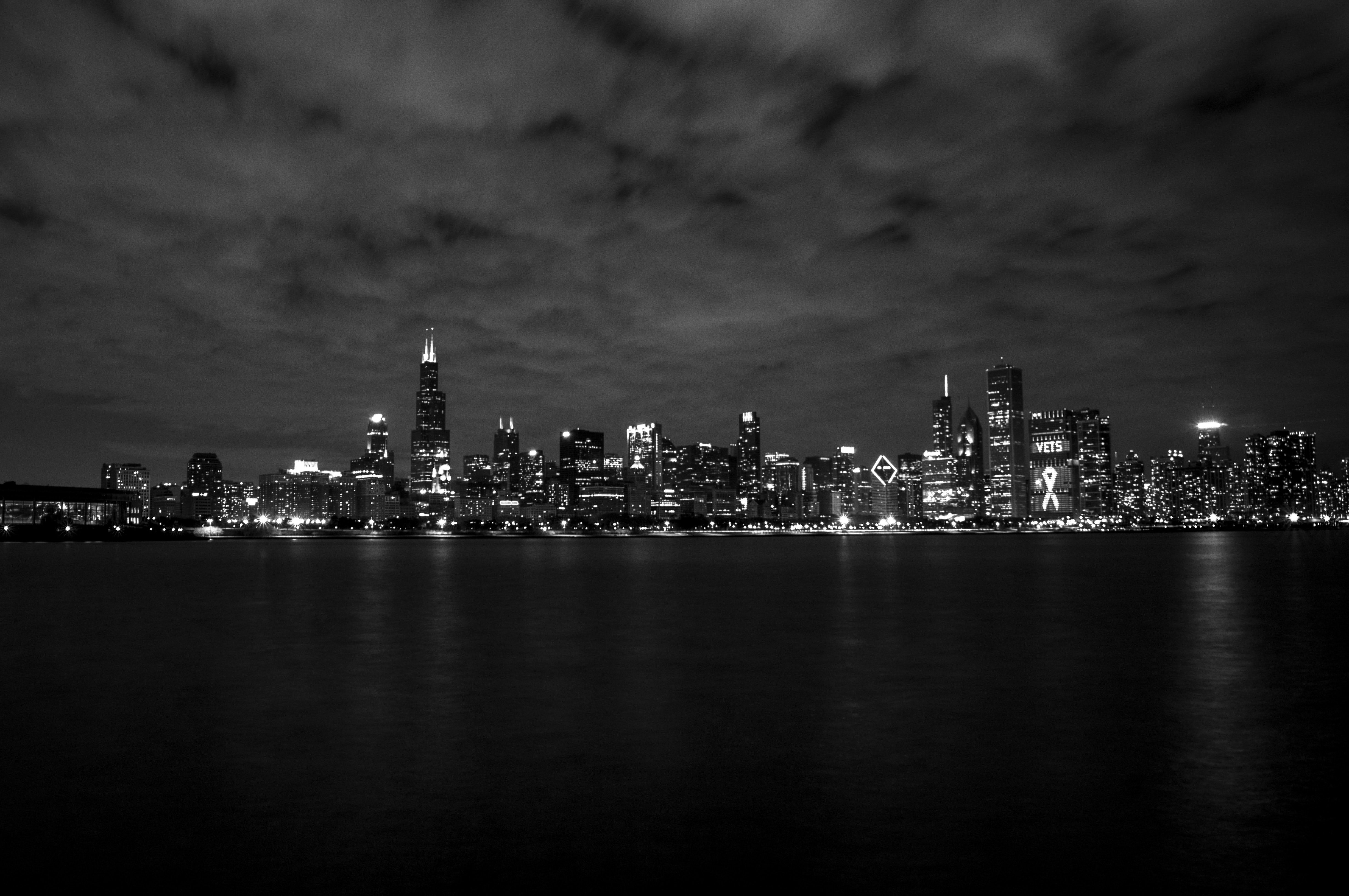 4912x3264 Black And White City 4k Wallpaper