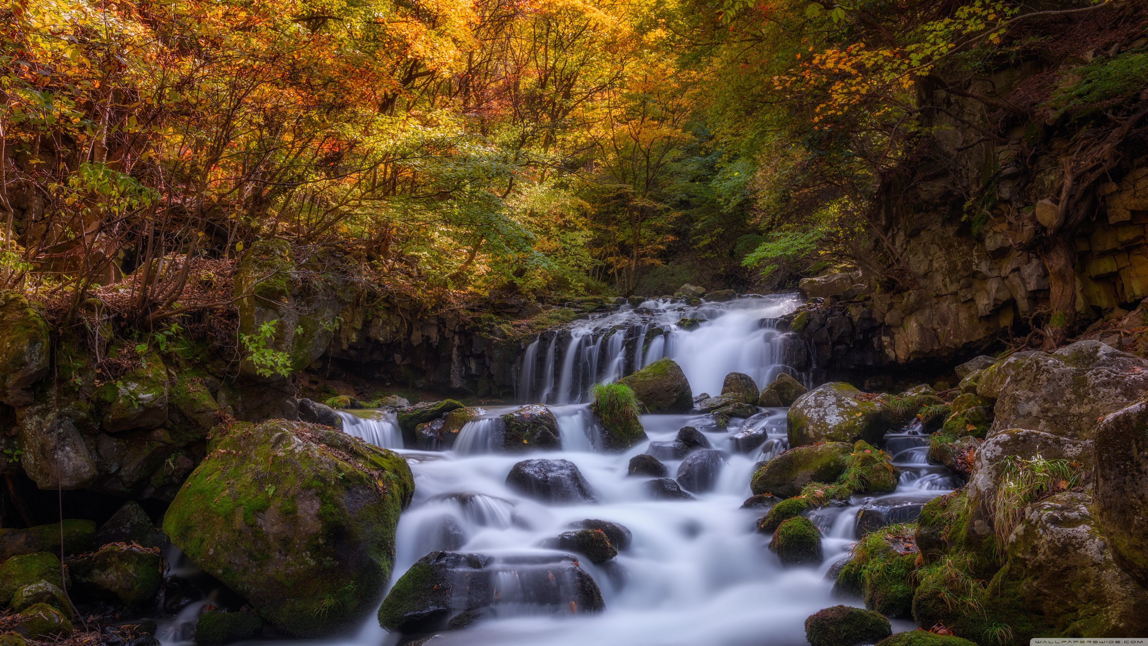 3840x2160 Stream Waterfall 4K UHD Wallpaper for UltraHD Desktop and TV : Widescreen and UltraWide Display : Dual Monitor : Smartphone and Tablet Devices