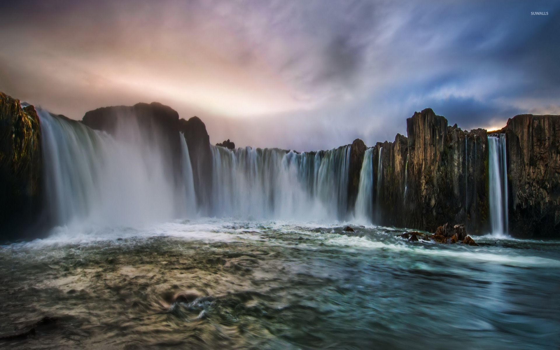1920x1200 Amazing waterfall wallpaper wallpaper