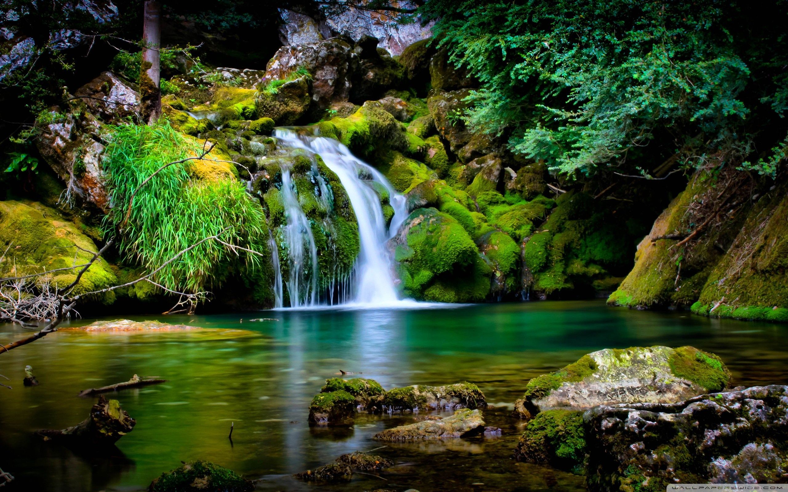 2560x1600 Waterfall Scenery 4K UHD Wallpaper for UltraHD Desktop and TV : Dual Monitor : Smartphone and Tablet Devices
