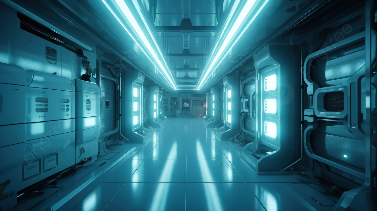 1200x673 Interior View Of Futuristic Cryogenic Freezer Farm Corridor In 3D Illustration, Freezer, Cold, Futuristic Background Image And Wallpaper for Free Download