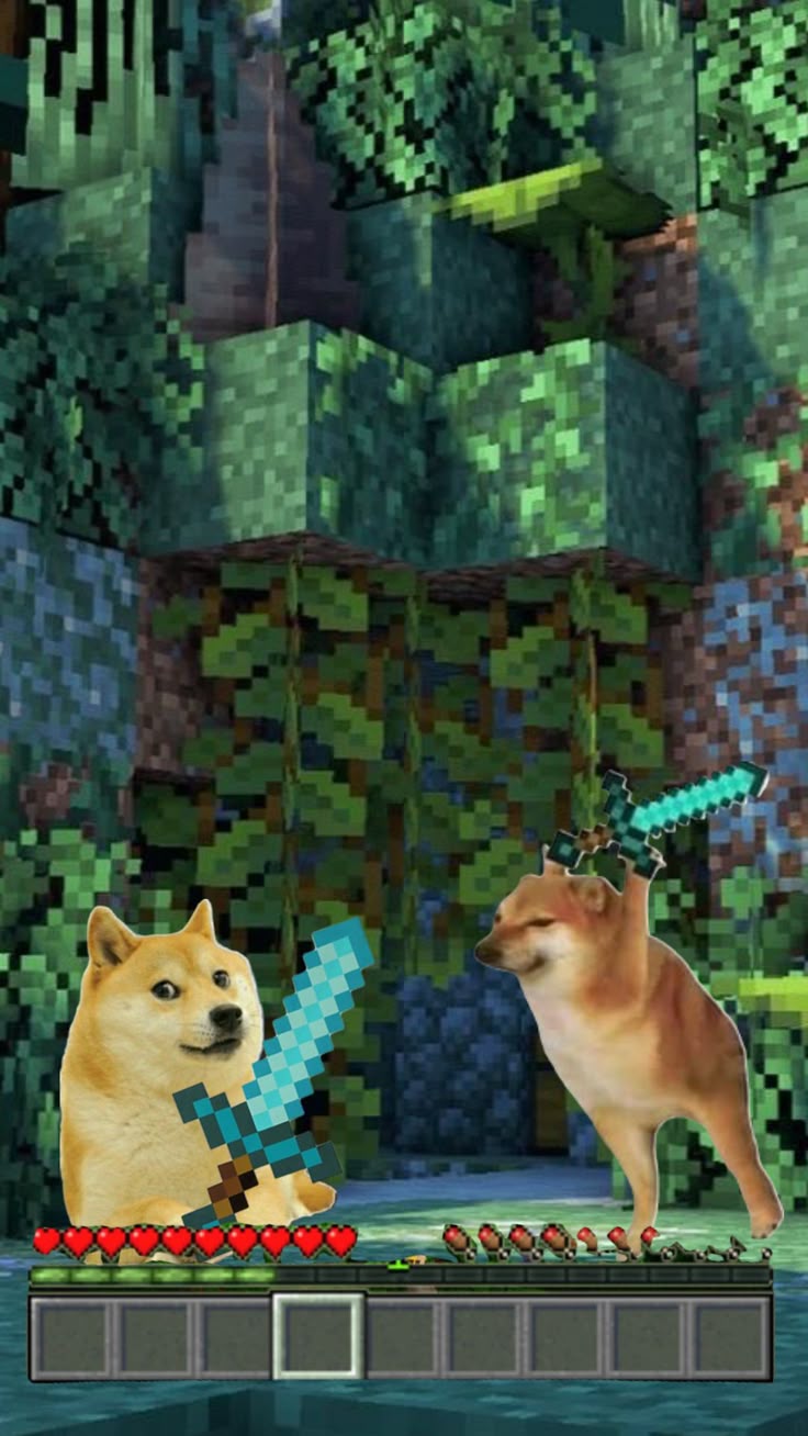 736x1308 Shuffles. Minecraft dog sitting wallpaper, Minecraft hd, Minecraft foto