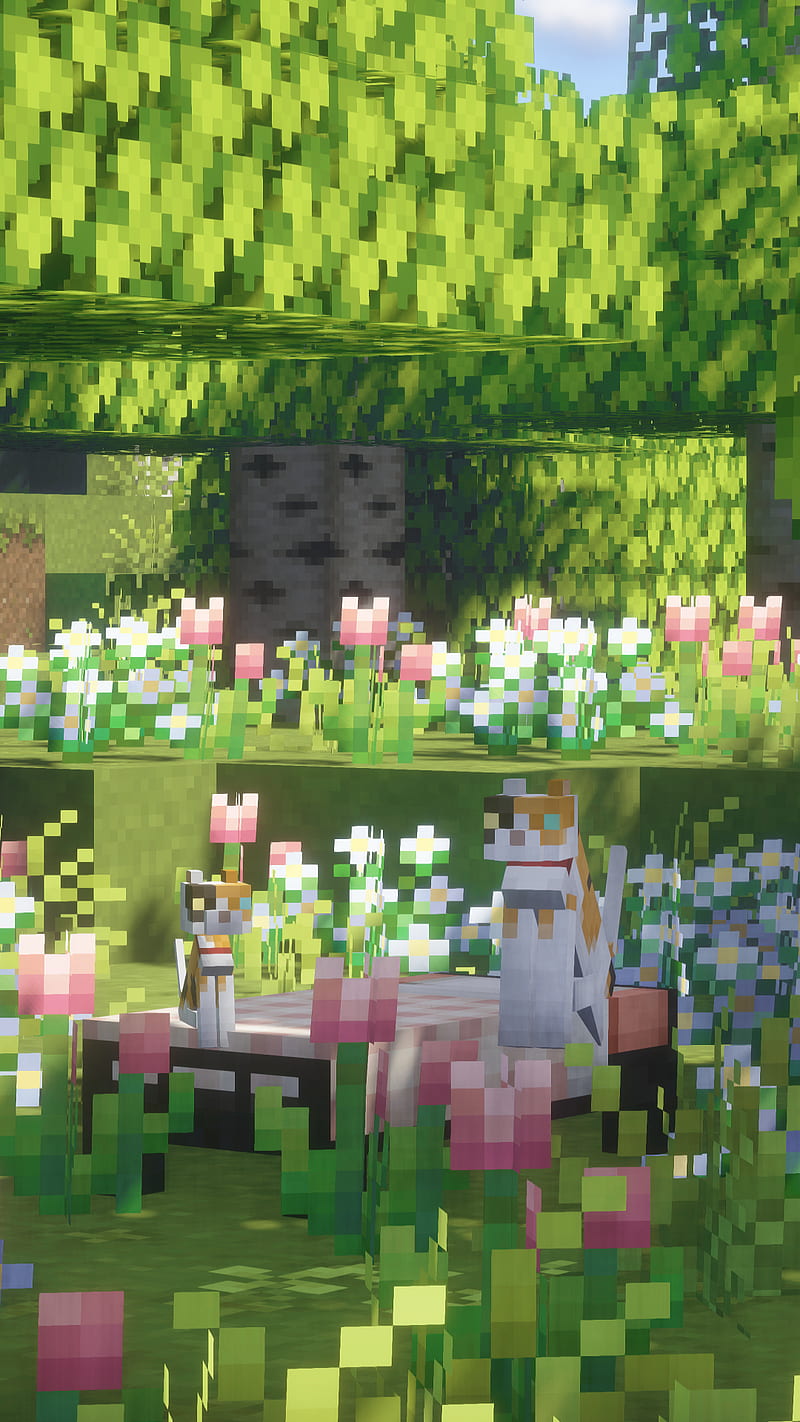 800x1422 Minecraft Cute, Minecraft Animals, HD phone wallpaper