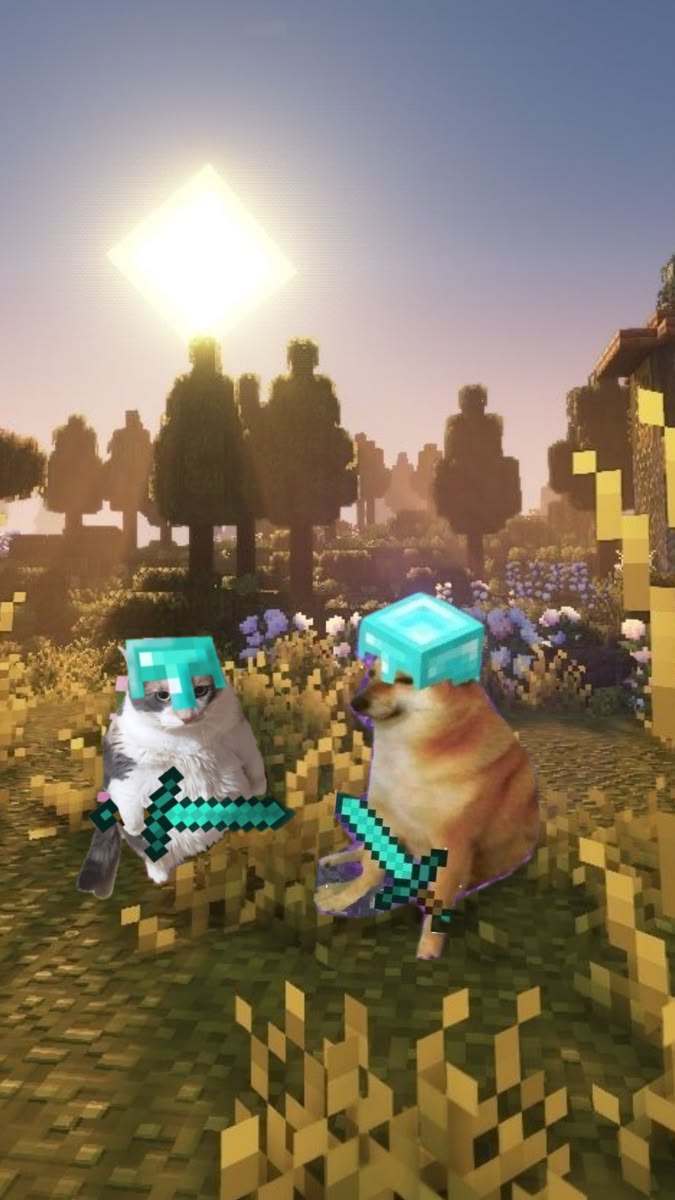 675x1200 Minecraft dogs in armor. Minecraft pets dogs and cats, Minecraft wallpaper funny, Cool wallpaper minecraft