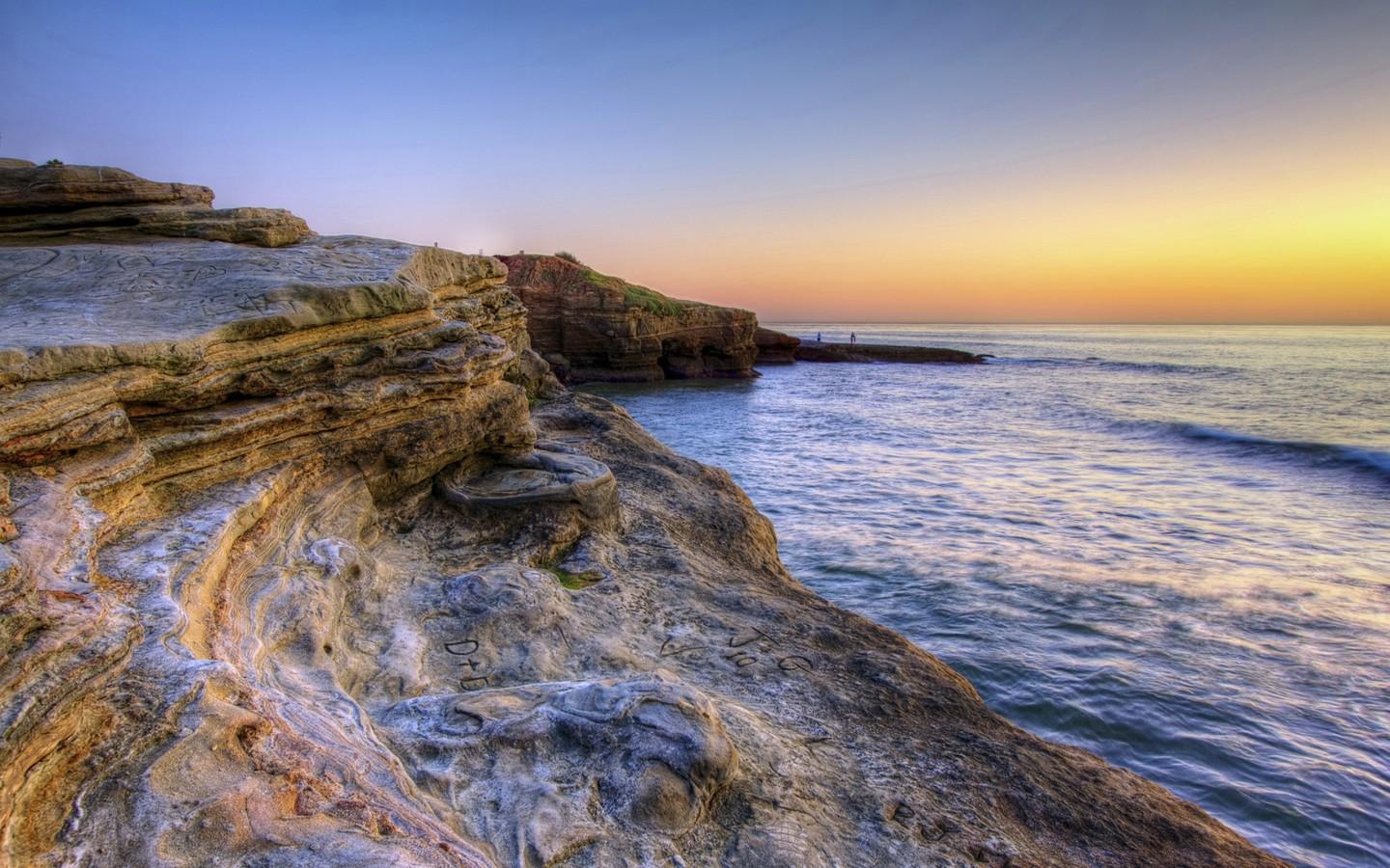 1440x900 San Diego Beach Wallpaper