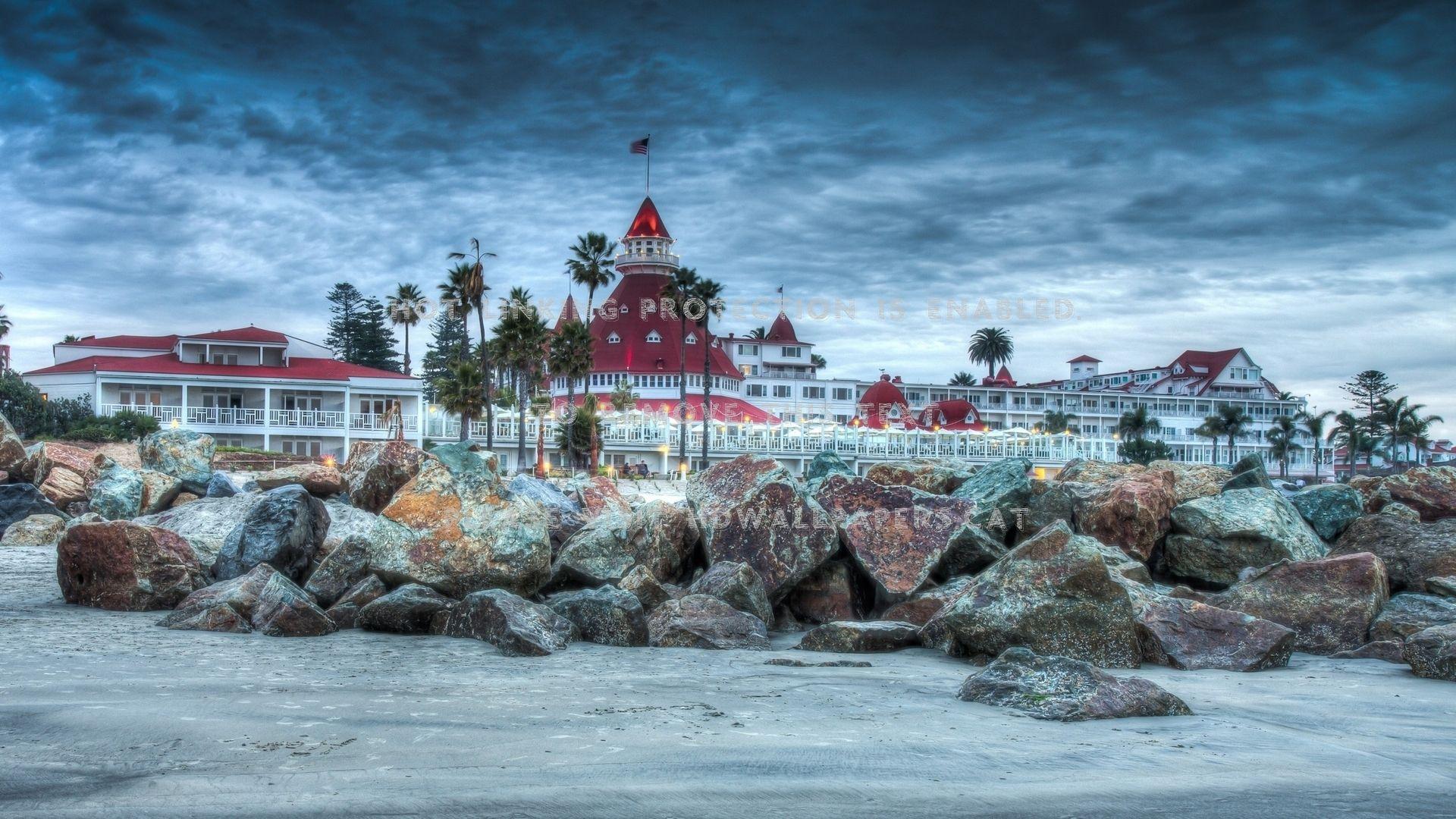 1920x1080 magnificent hotel del coronado in san diego
