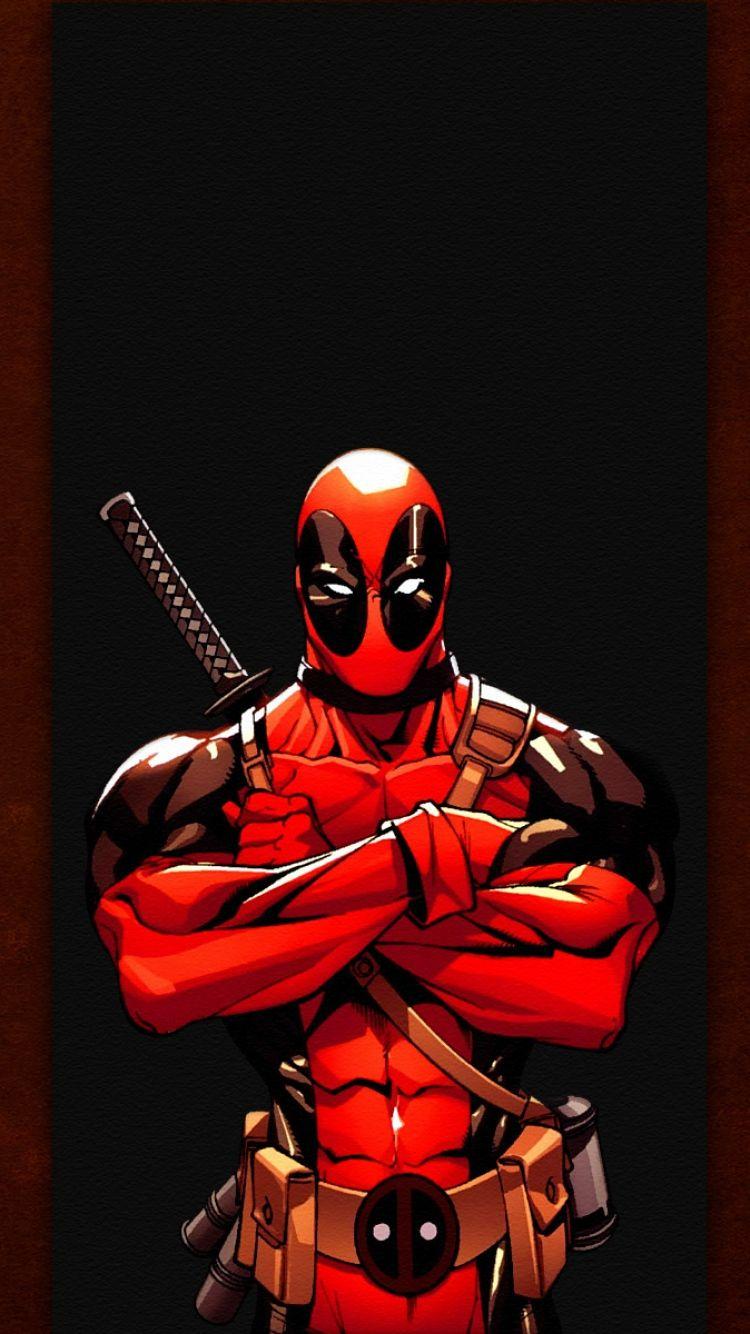 750x1334 Deadpool iphone 6 wallpaper