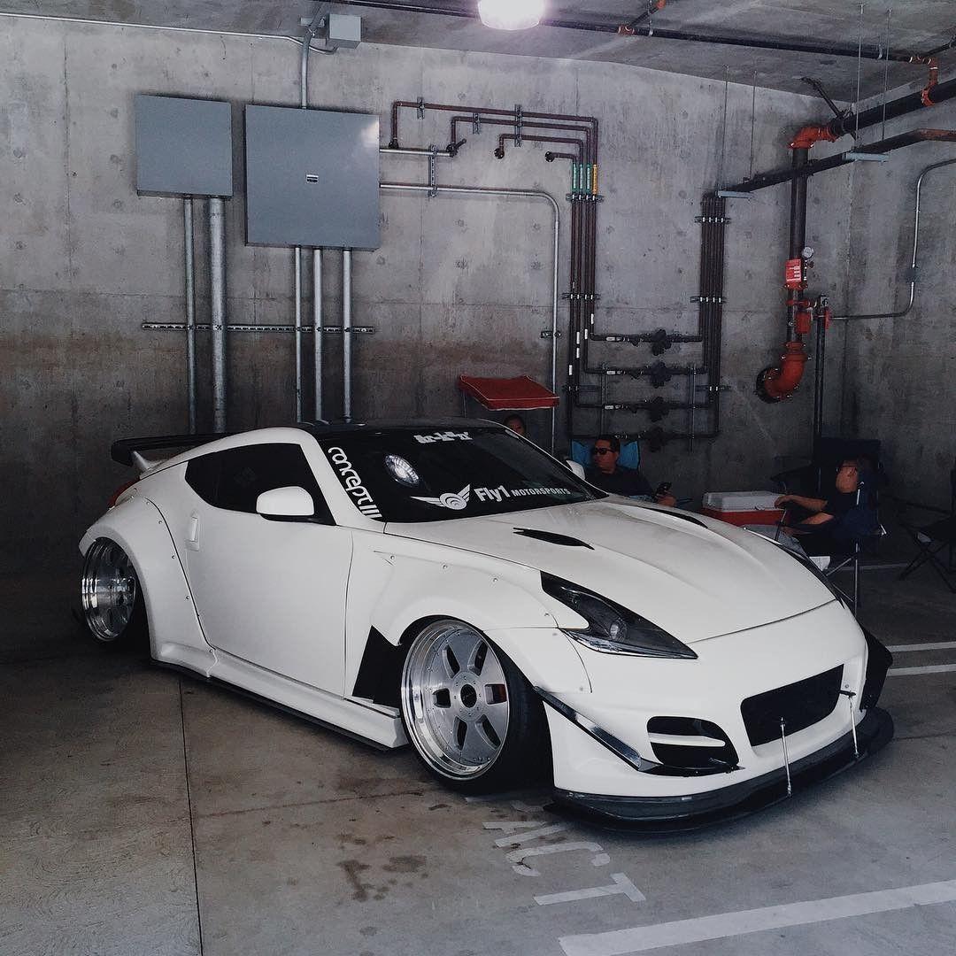 1080x1080 car, Nissan 370Z, Tuning, Stance, Lowered, Garage, JDM, Hellaflush Wallpaper HD / Desktop and Mobile Background