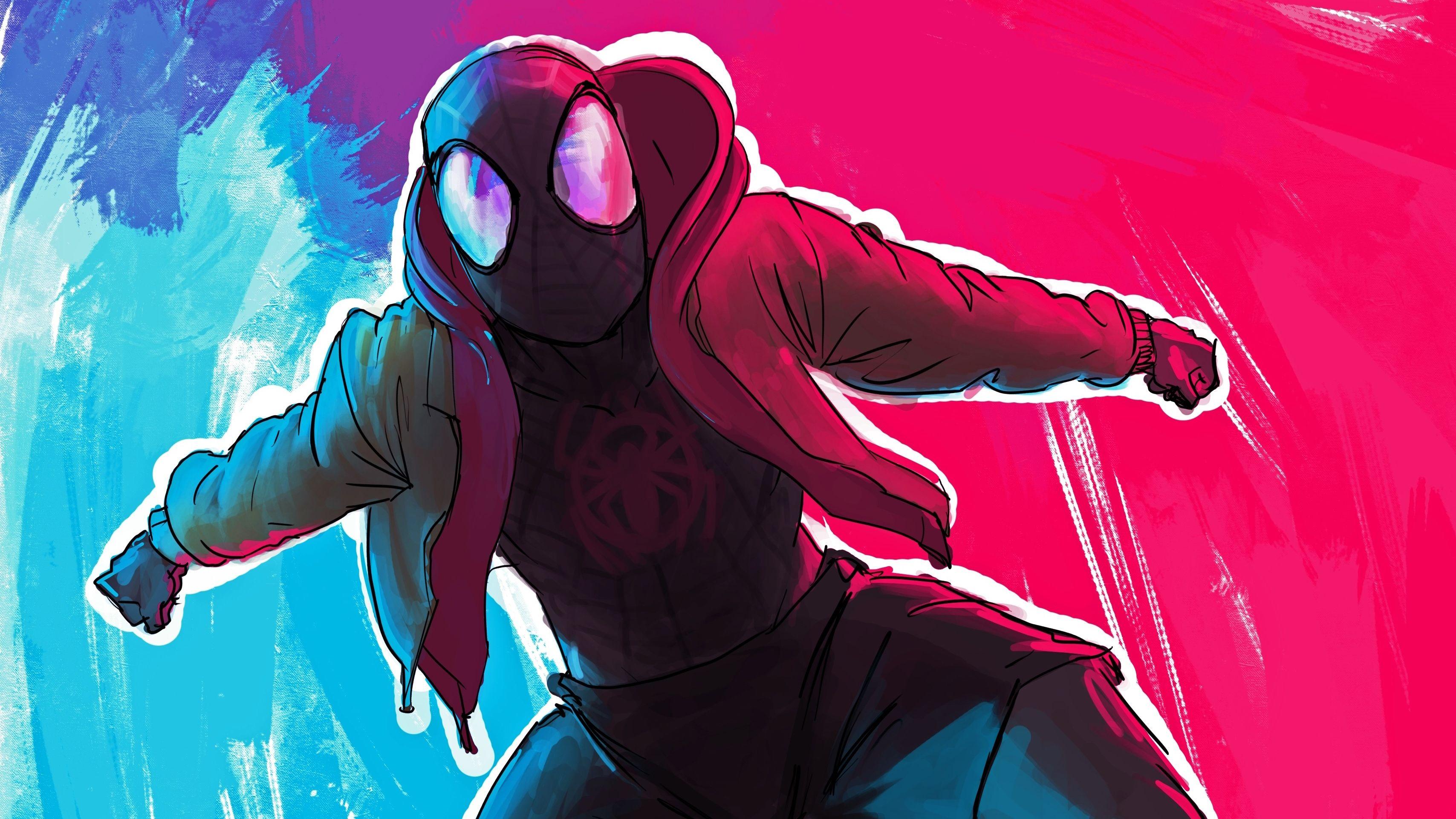 3416x1921 Spiderman Miles Morales Arts 4k Morales Wallpaper 4k Wallpaper & Background Download