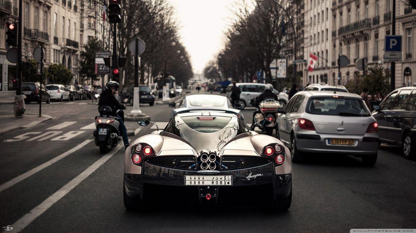 1366x768 Pagani HD desktop wallpaper : Widescreen : High Definition