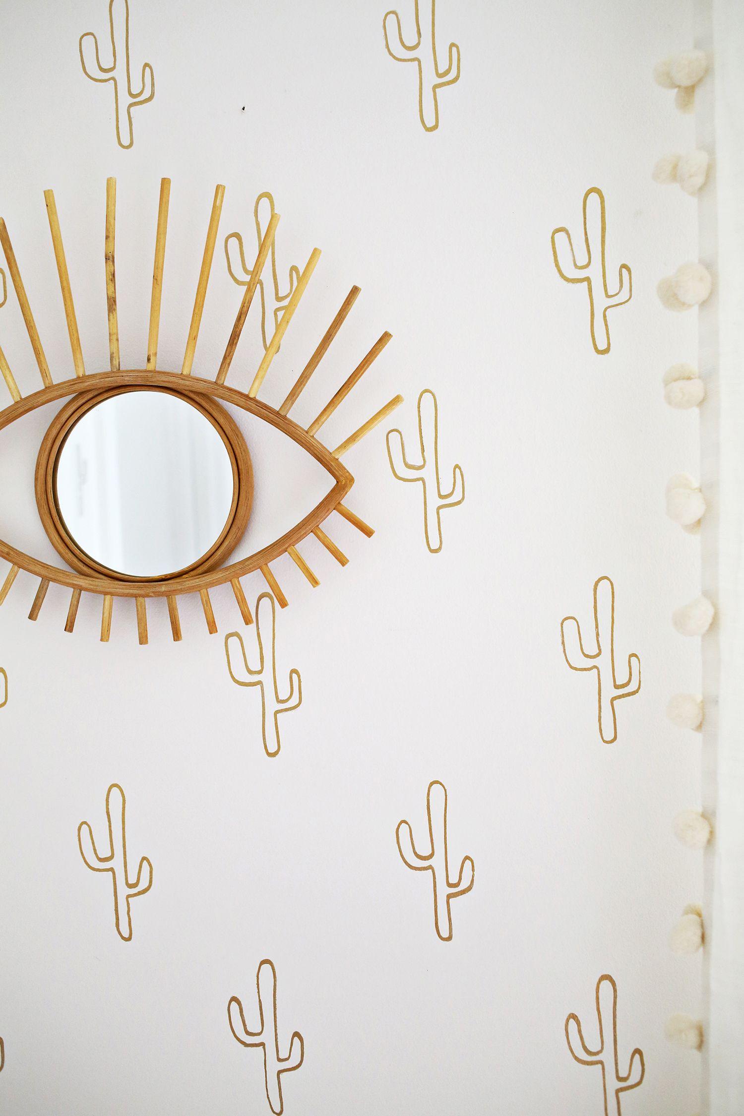 1500x2250 Gold Cactus Wallpaper DIY Beautiful Mess