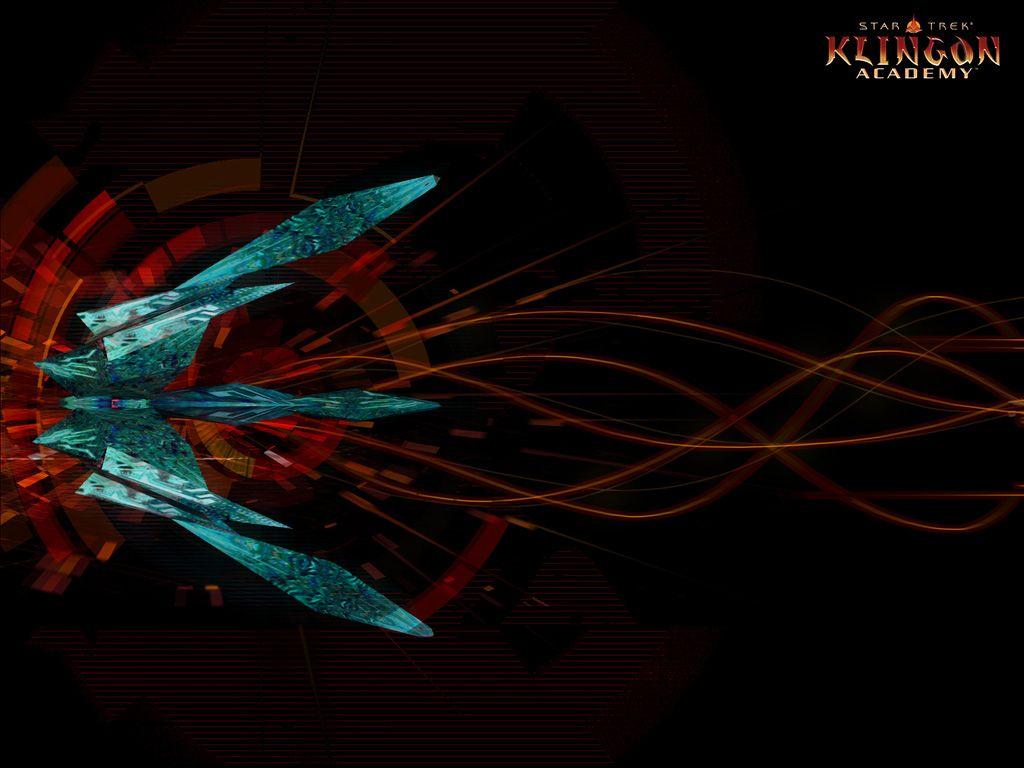 1024x768 Star Trek: Klingon Academy (2000) promotional art