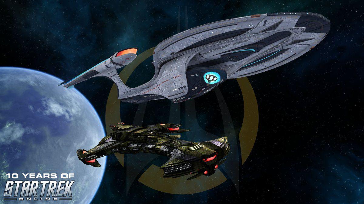 1200x675 Star Trek Online celebration of Star Trek Online's 10th Anniverh̶̡̻͙̮͈̙̭̉͂e̴̯̬̼̦̘̾̃͐̃͗͐͋́̚ä̴͈̠̙́̈́̀r̶͚̦̳̽̐̒̊̽̅̿̅̔͝?: special wallpaper, celebrating the fruitful alliance between the Federation and Klingon Empire!