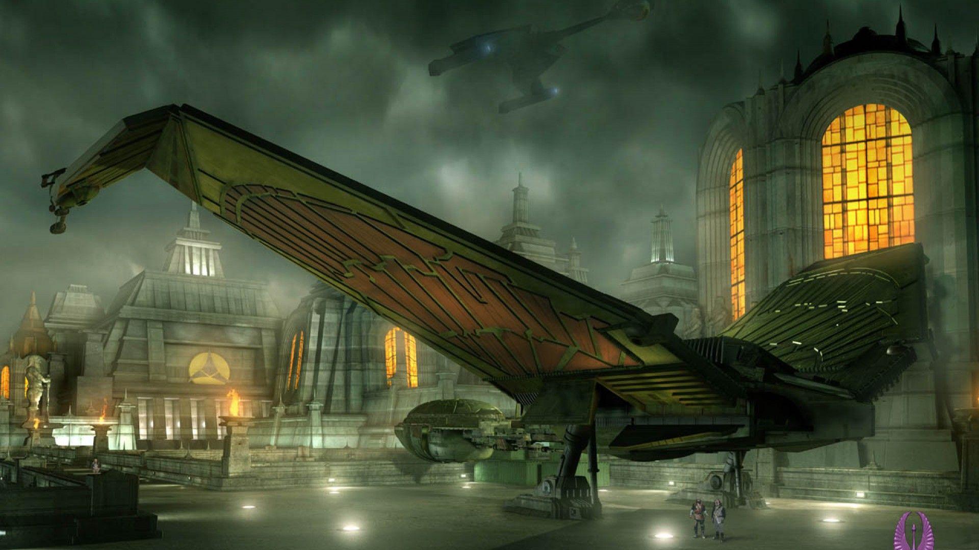 1920x1080 Cool Star Trek Klingon Ships Background For Windows 8
