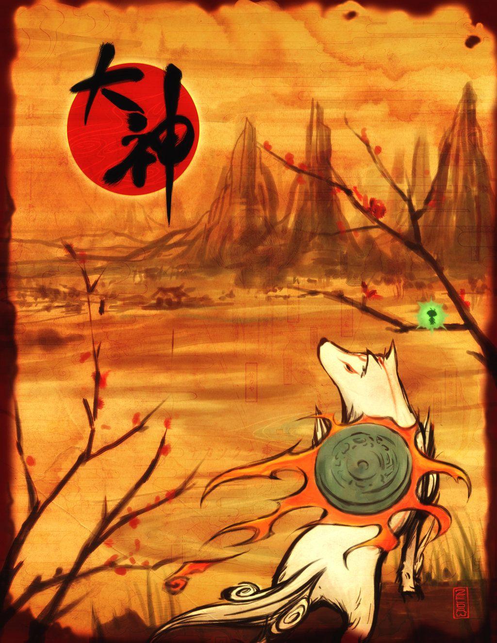 1024x1325 got pics hd: Okami HD & Widescreen Wallpaper 0.784035548494957