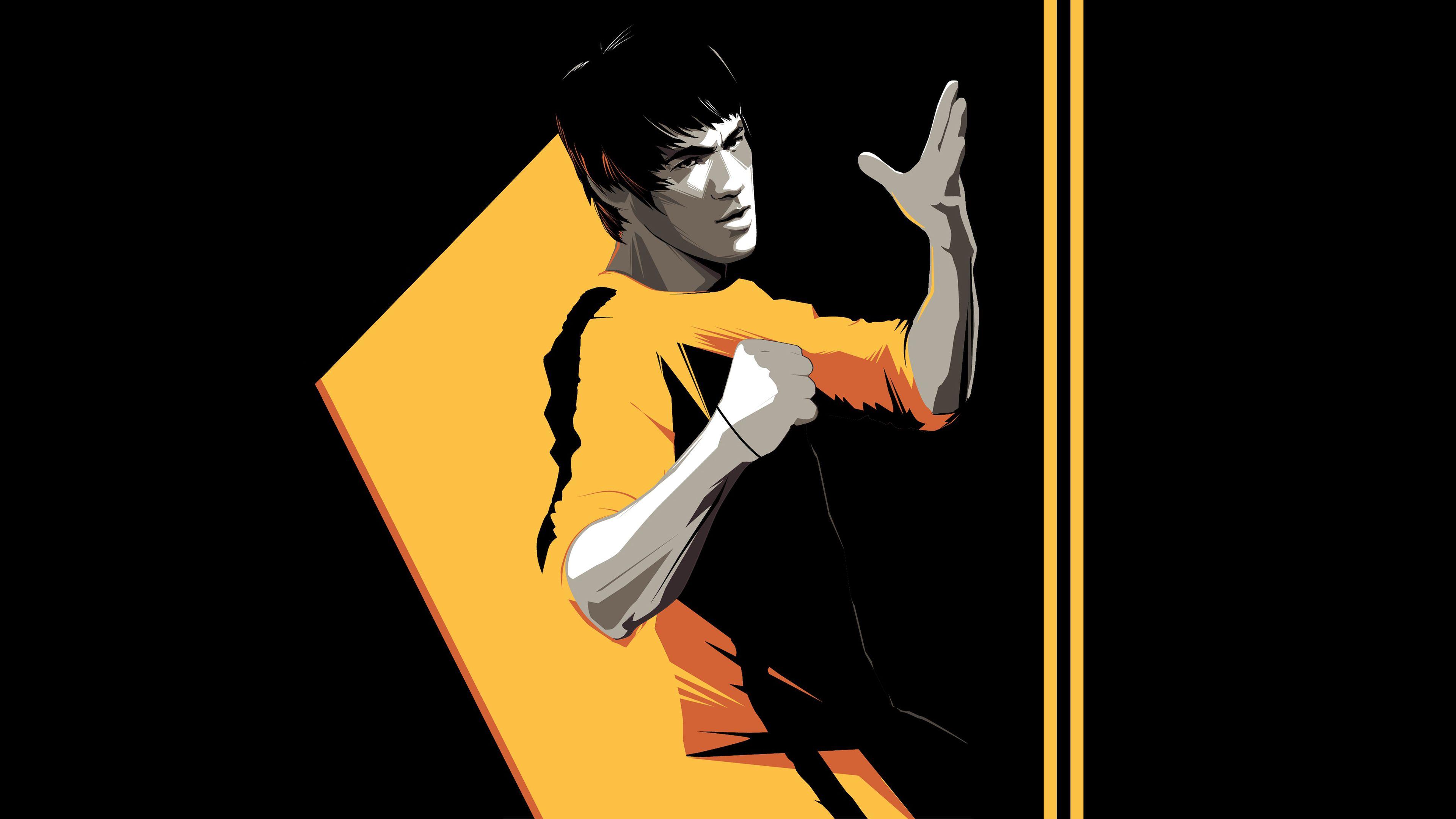 3840x2160 Bruce Lee 4k Wallpaper