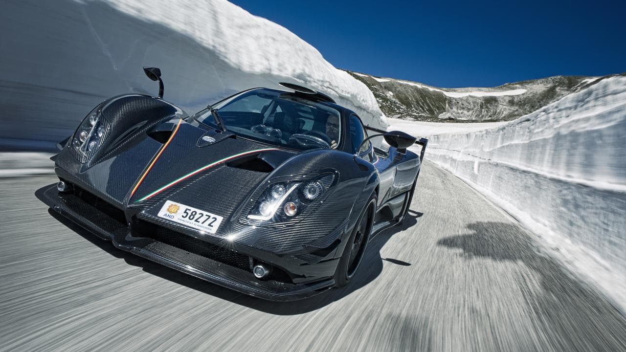1280x720 Wallpaper: Pagani's incredible Zonda LM