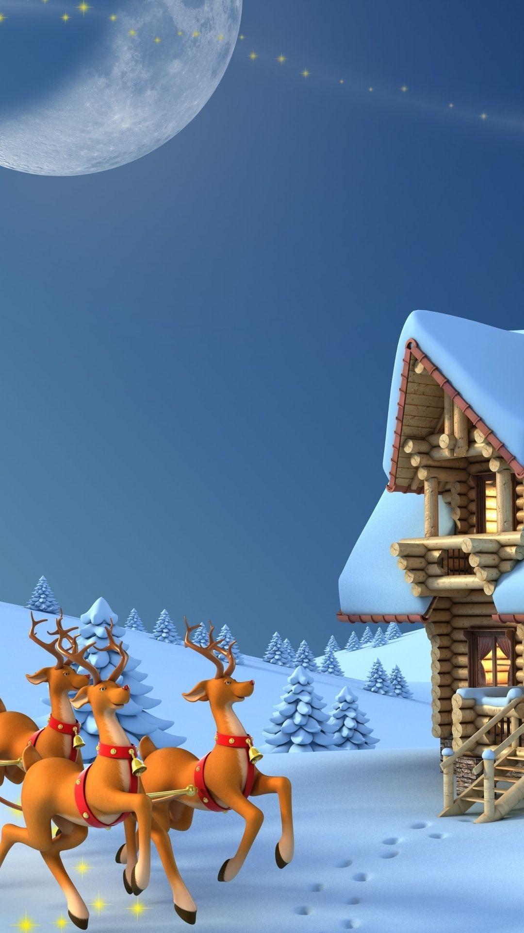 1080x1920 Reindeer
