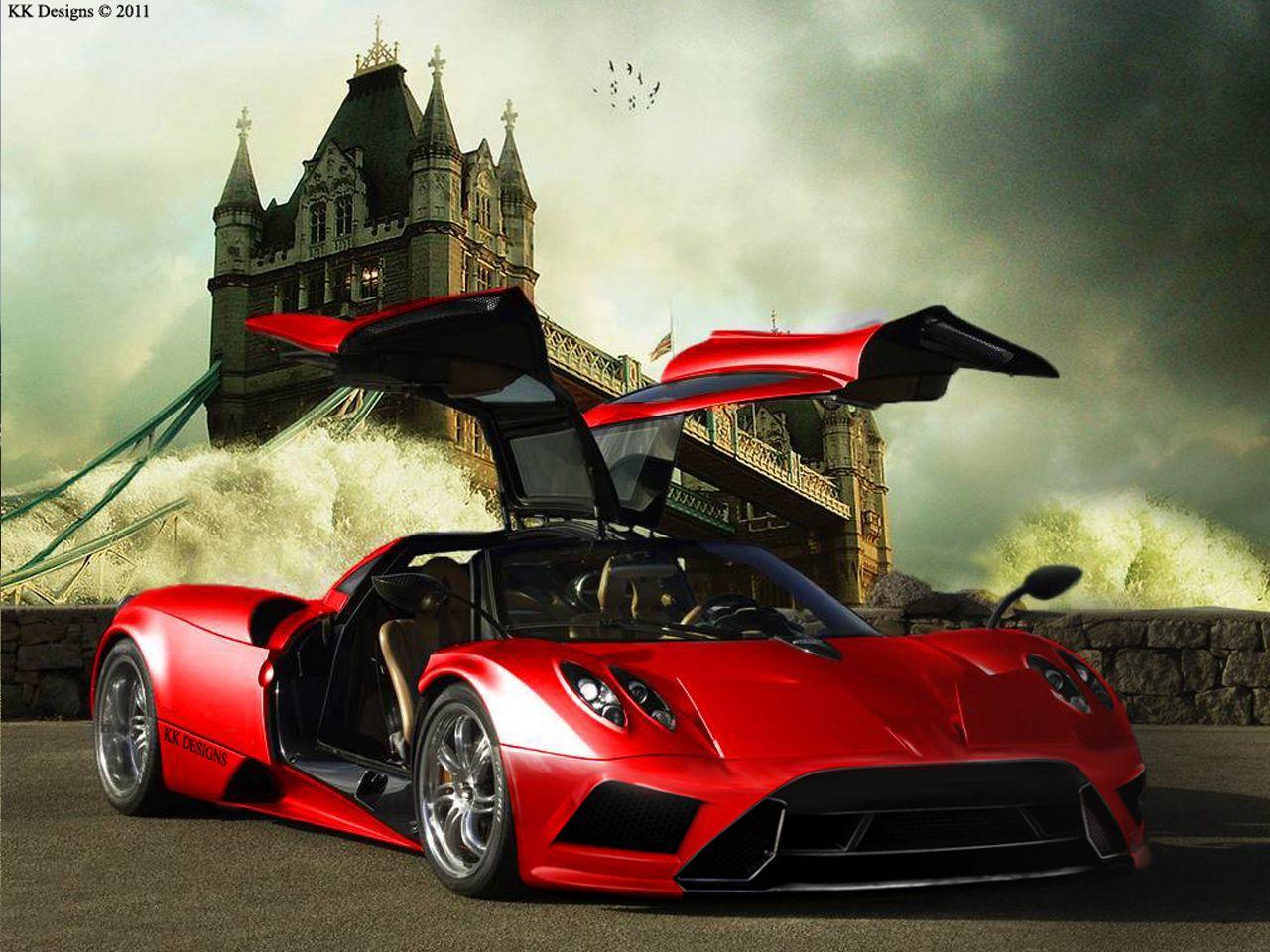 1280x960 HDQ Cover Pagani Huayra Picture for Free