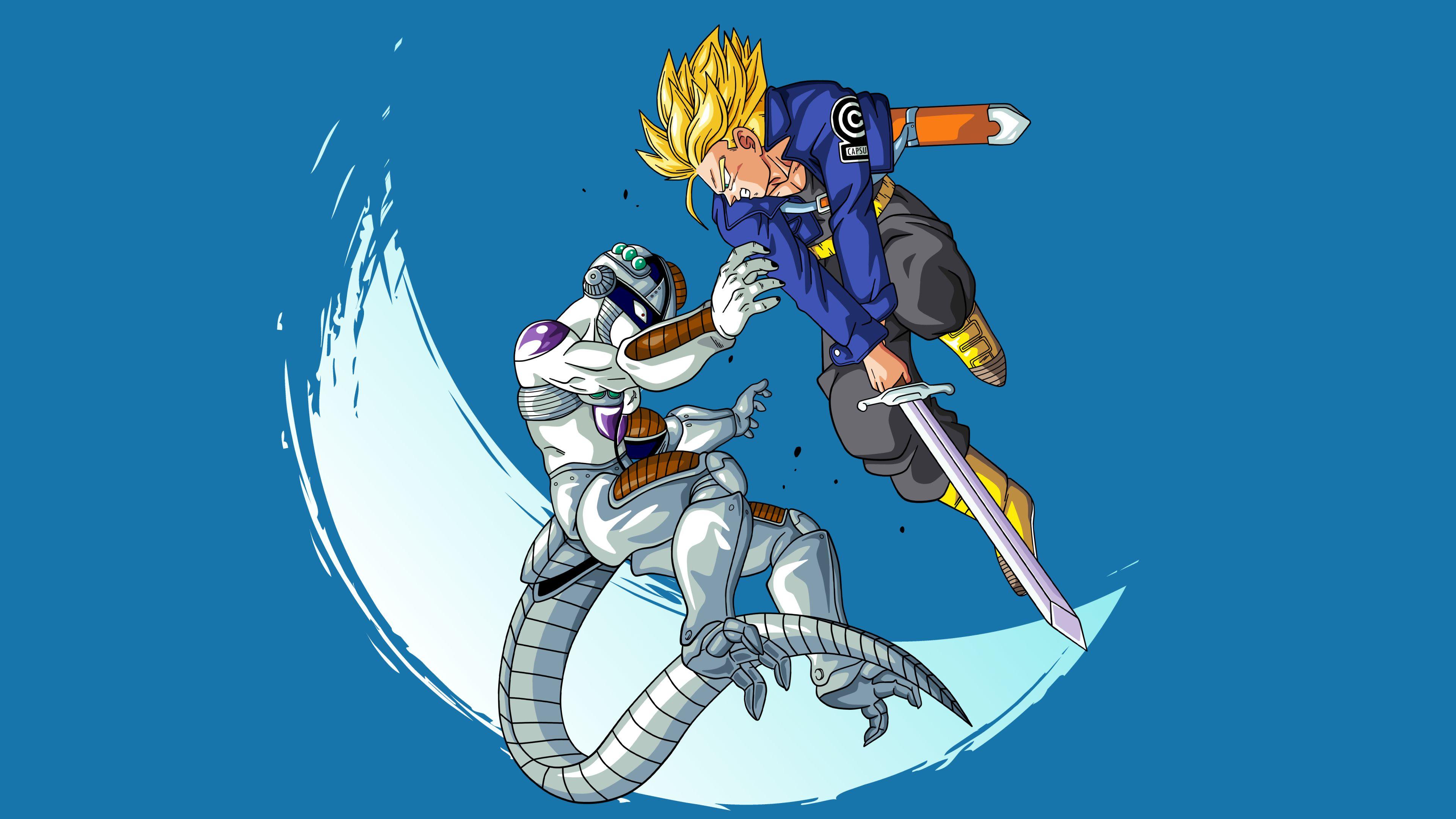 3840x2160 Freeza vs Trunks Dragon Ball 4K Wallpaper, HD Games 4K Wallpaper, Image, Photo and Background