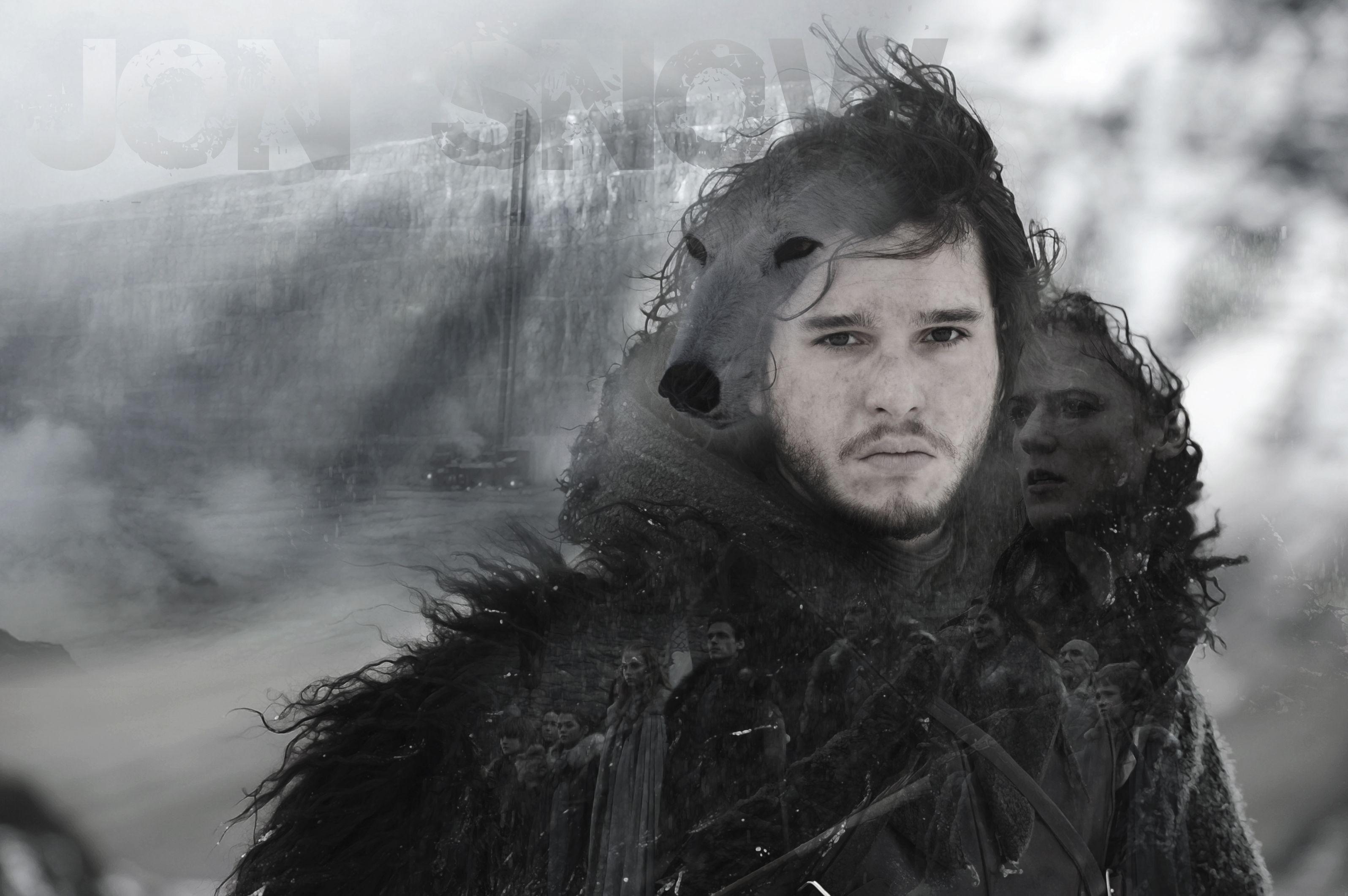 3192x2124 No Spoilers][Wallpaper] A rather simple but effective Jon Snow