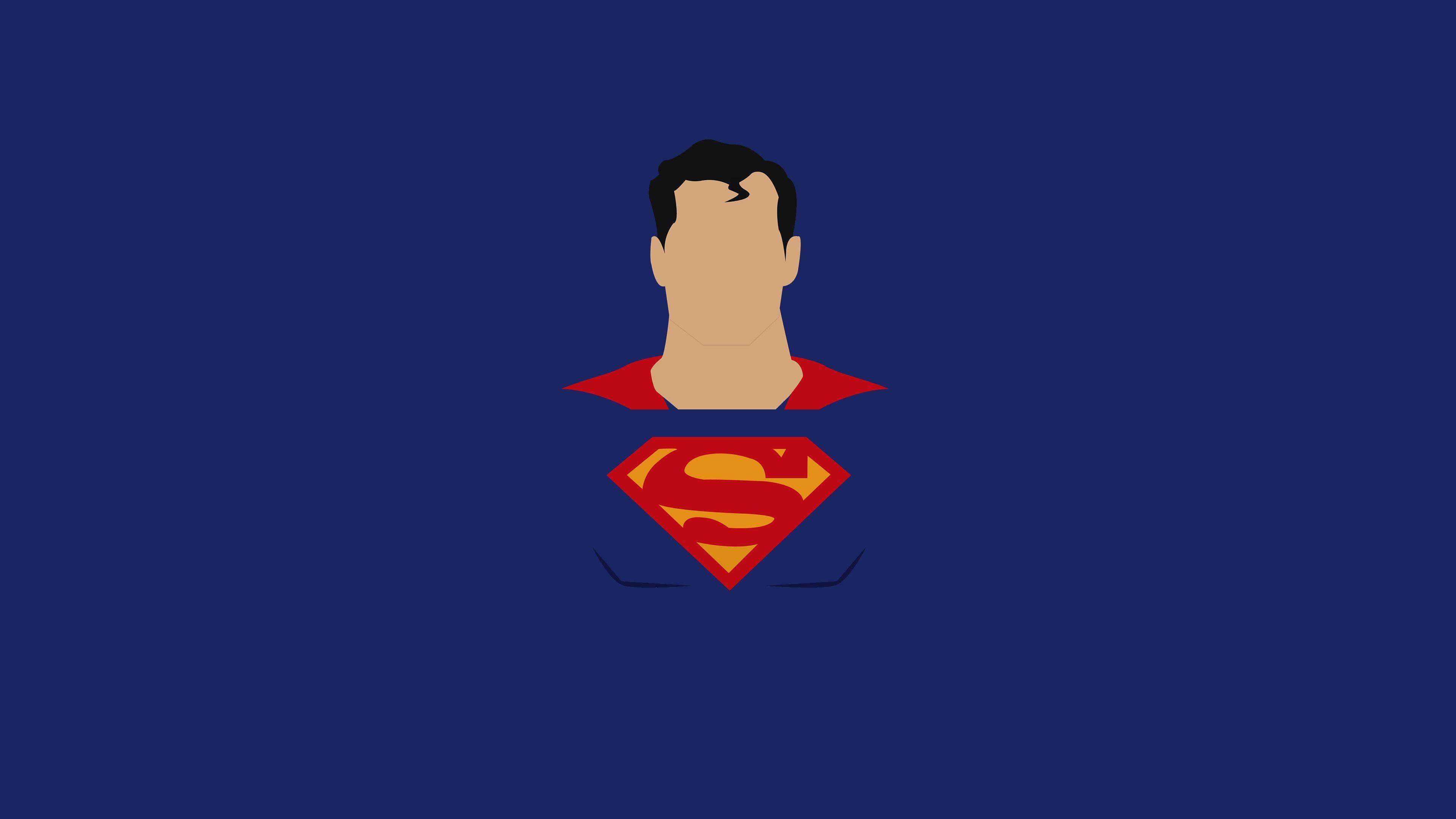 Superman Minimalist Wallpapers Top Free Superman Minimalist Backgrounds Wallpaperaccess