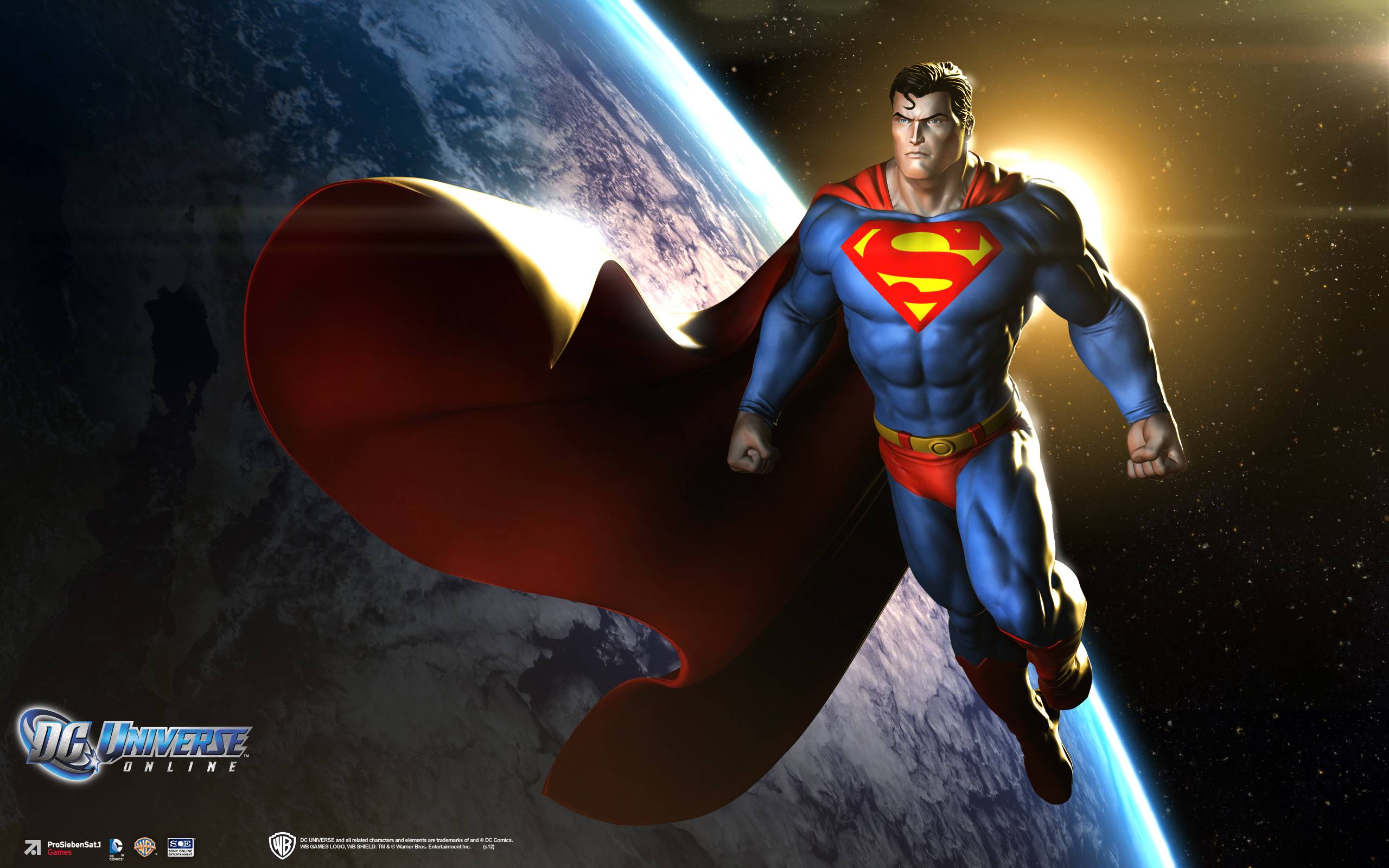 2560x1600 3D Superman Wallpaper