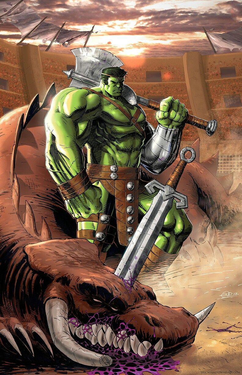 792x1224 Planet Hulk Ragnarok Art By Eric Ninaltowski More art and prints. Planet hulk, Hulk comic, Hulk art