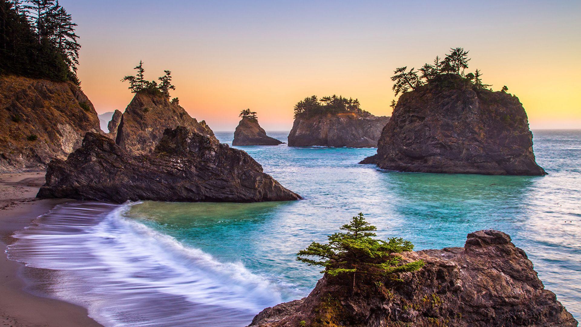 1920x1080 Oregon Coast Desktop Wallpaper