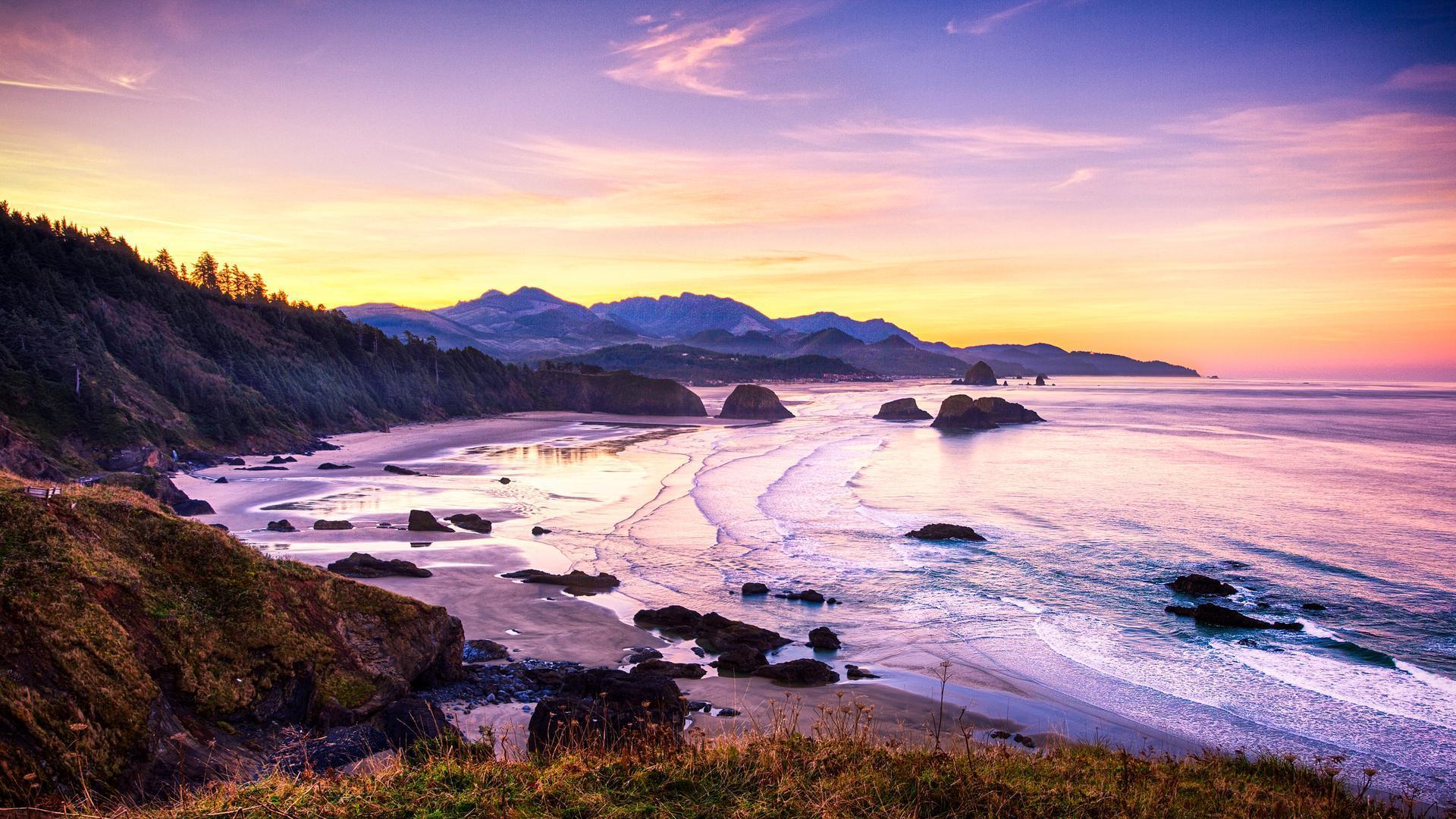 1920x1080 Oregon Coast Desktop Wallpaper
