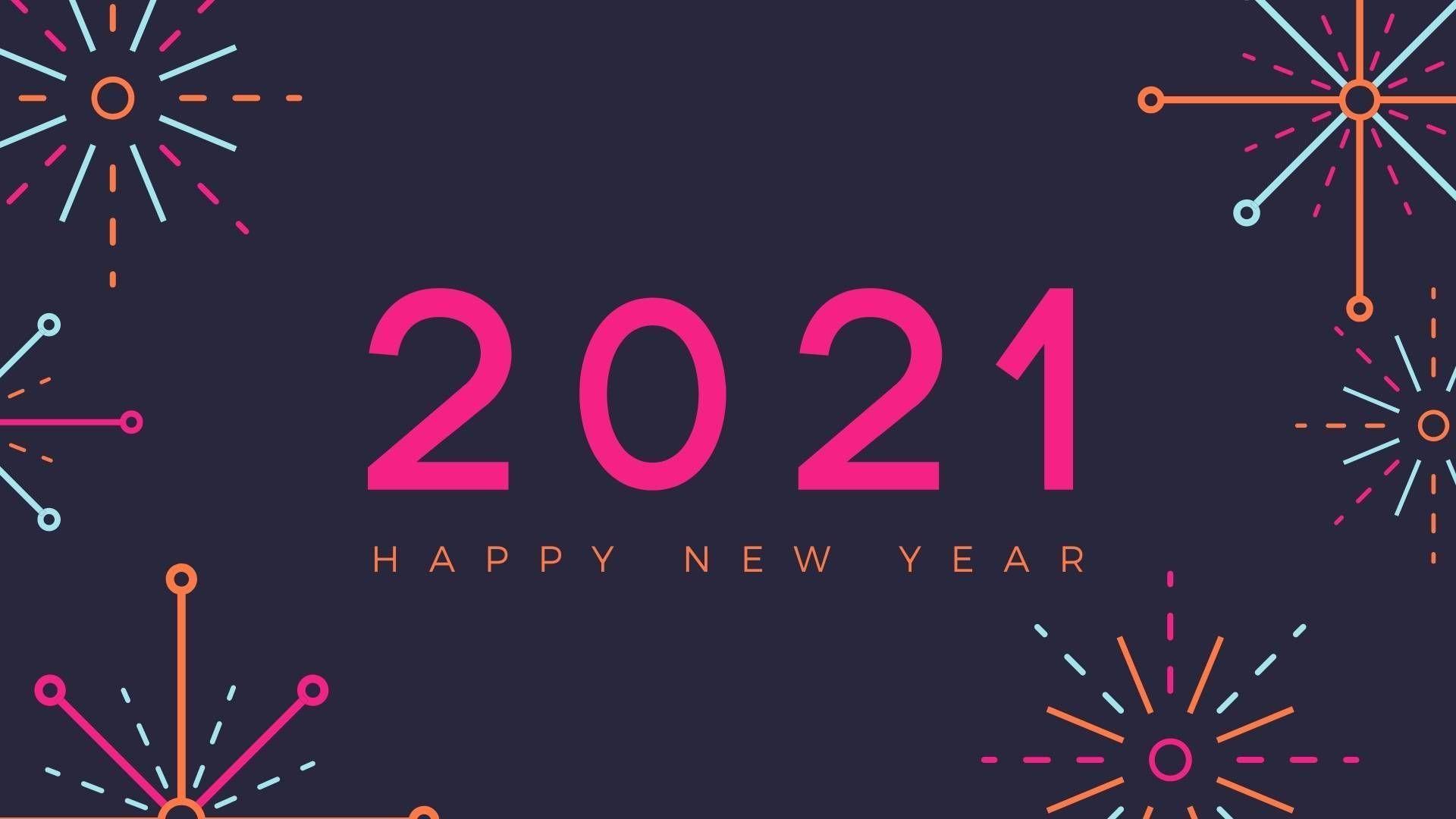 Happy New Year 2021 Wallpapers Top Free Happy New Year 2021